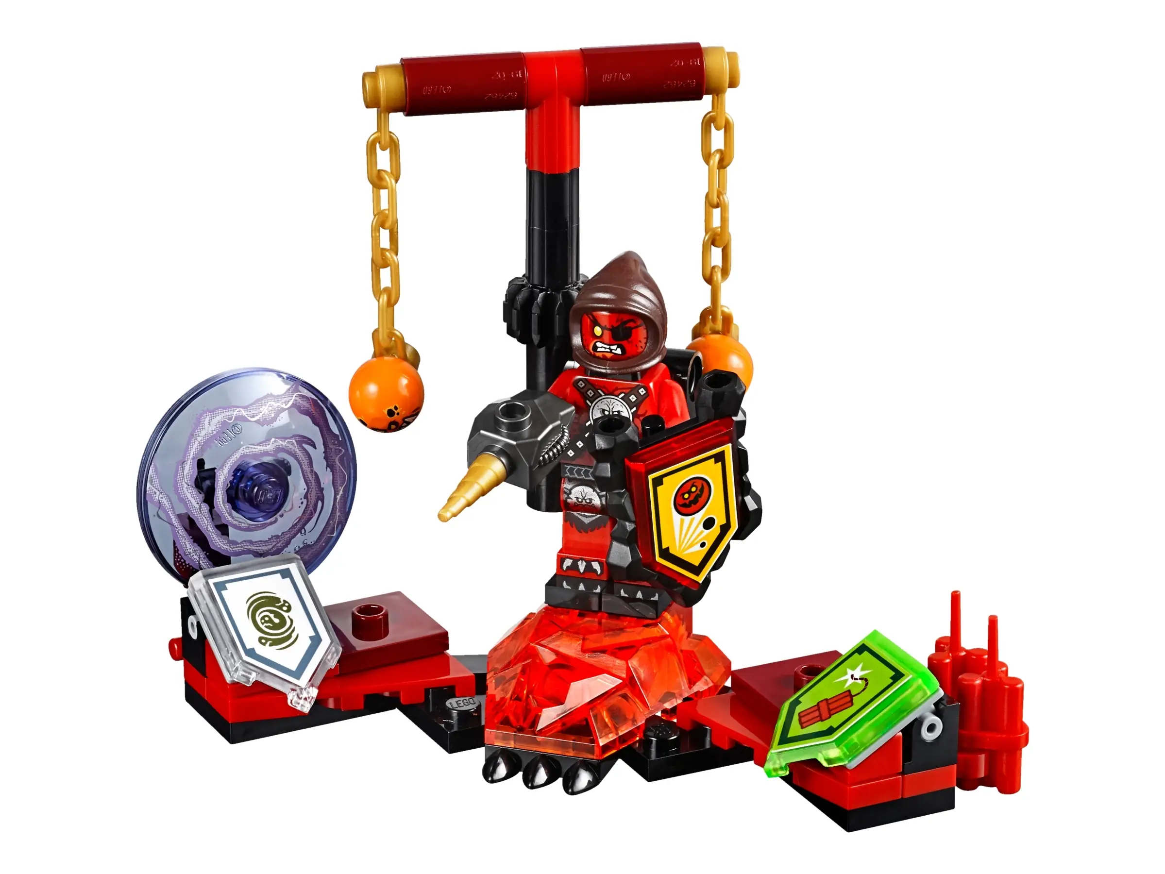 【新品】海外マステ　胭脂沧澜 LEGO NEXO KNIGHTS Ultimate Beast Master • Set 70334 • SetDB