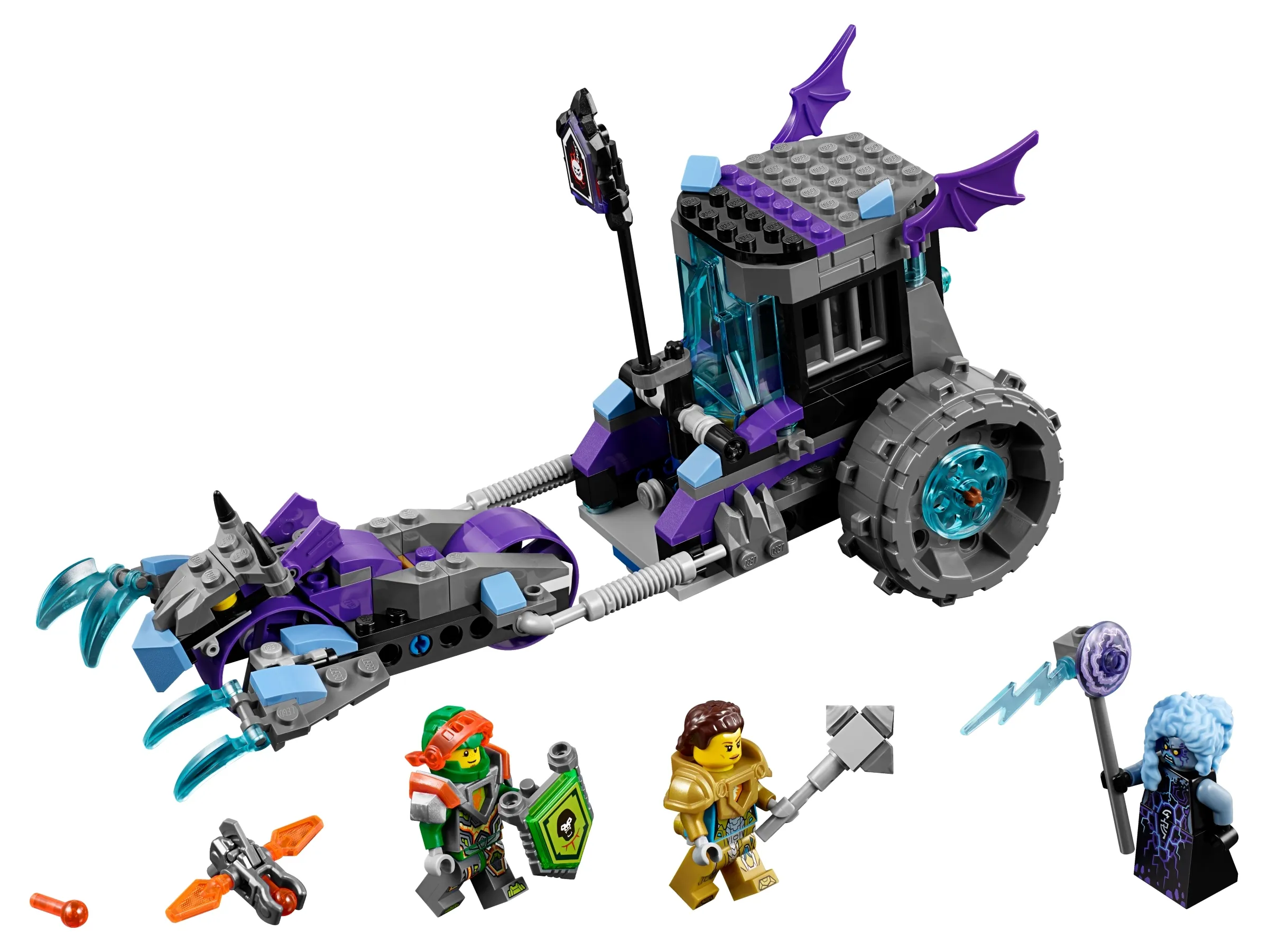Flama Knighton Lego Nexo Knights Shields Merlok Powers Nexo