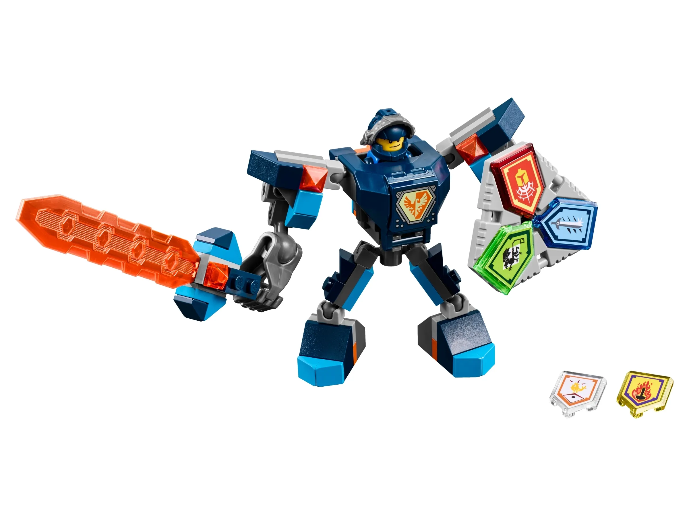 LEGO NEXO KNIGHTS Battle Suit Clay • Set 70362 • SetDB