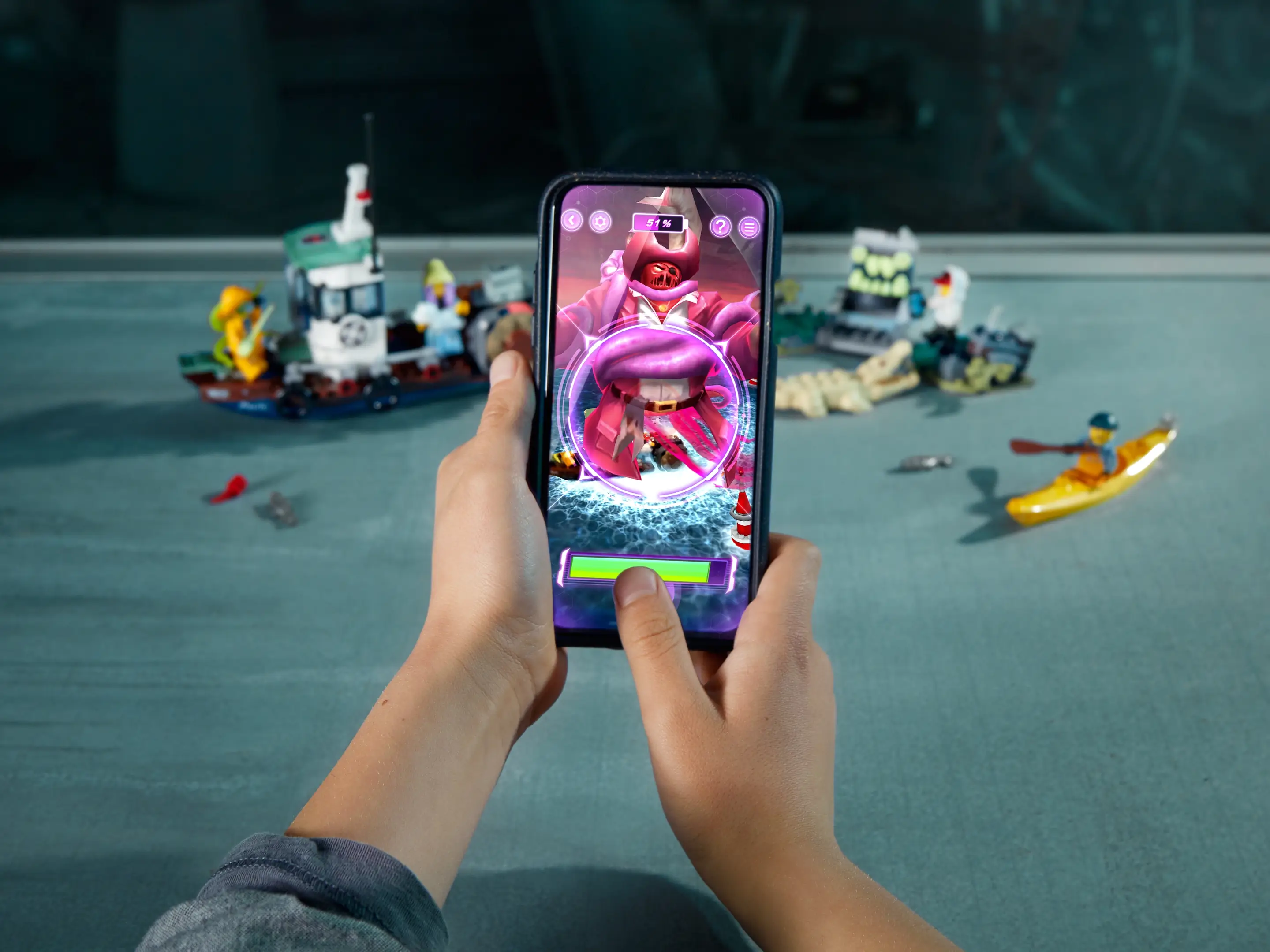 LEGO Hidden Side Wrecked Shrimp Boat • Set 70419 • SetDB