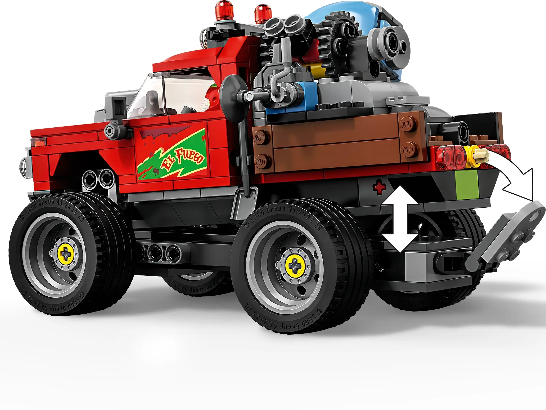 LEGO Hidden Side El Fuego s Stunt Truck Set 70421