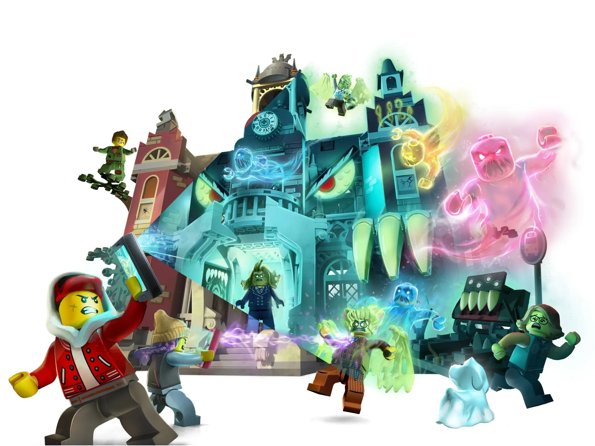 Lego 70425 Hidden Side House LEGO Hidden Side Newbury Haunted High