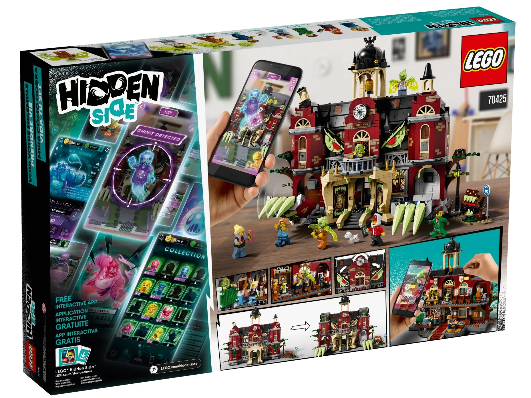 LEGO Hidden Side Newbury Haunted High School • Set 70425