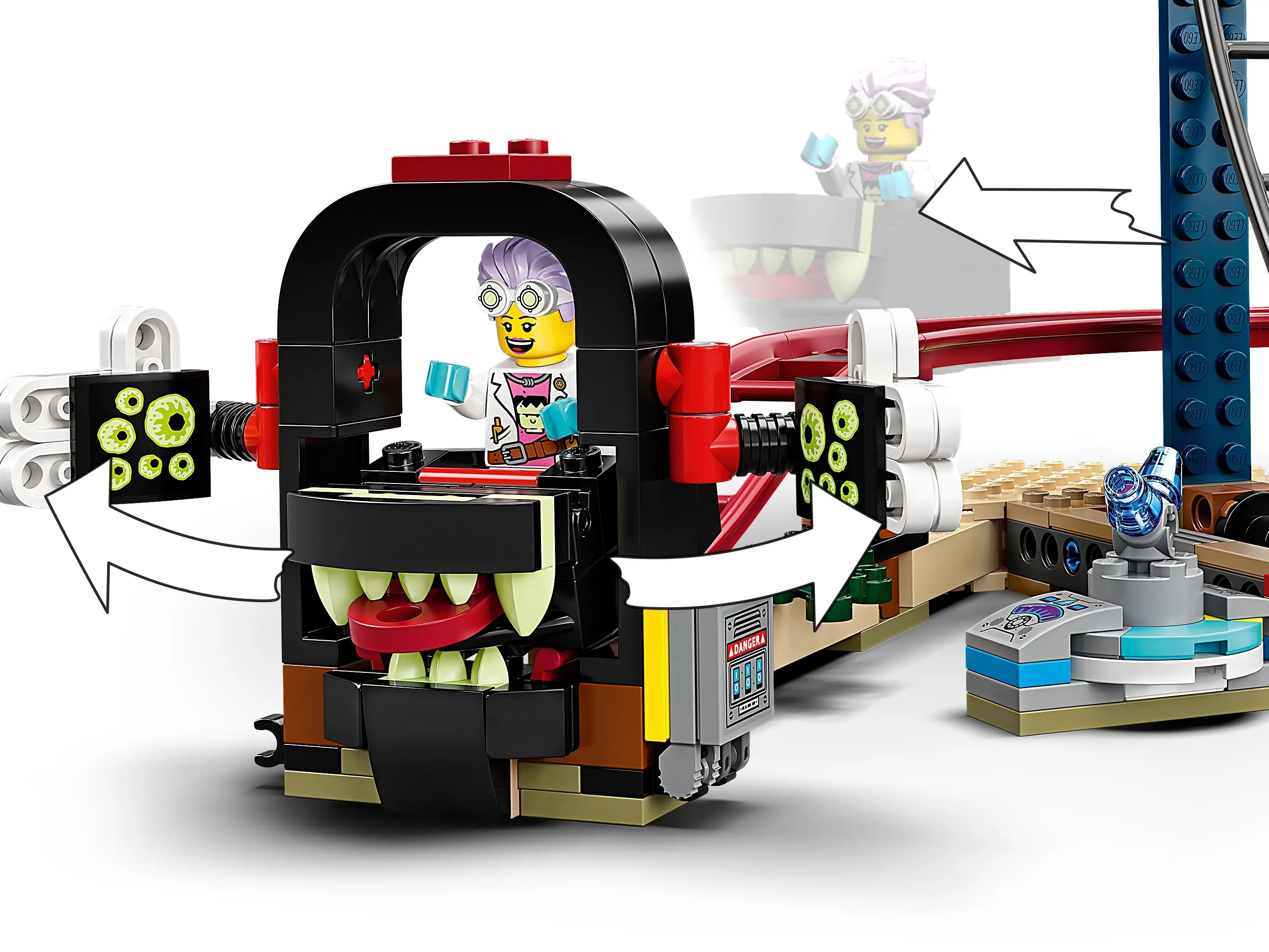Lego hidden side roller coaster hotsell