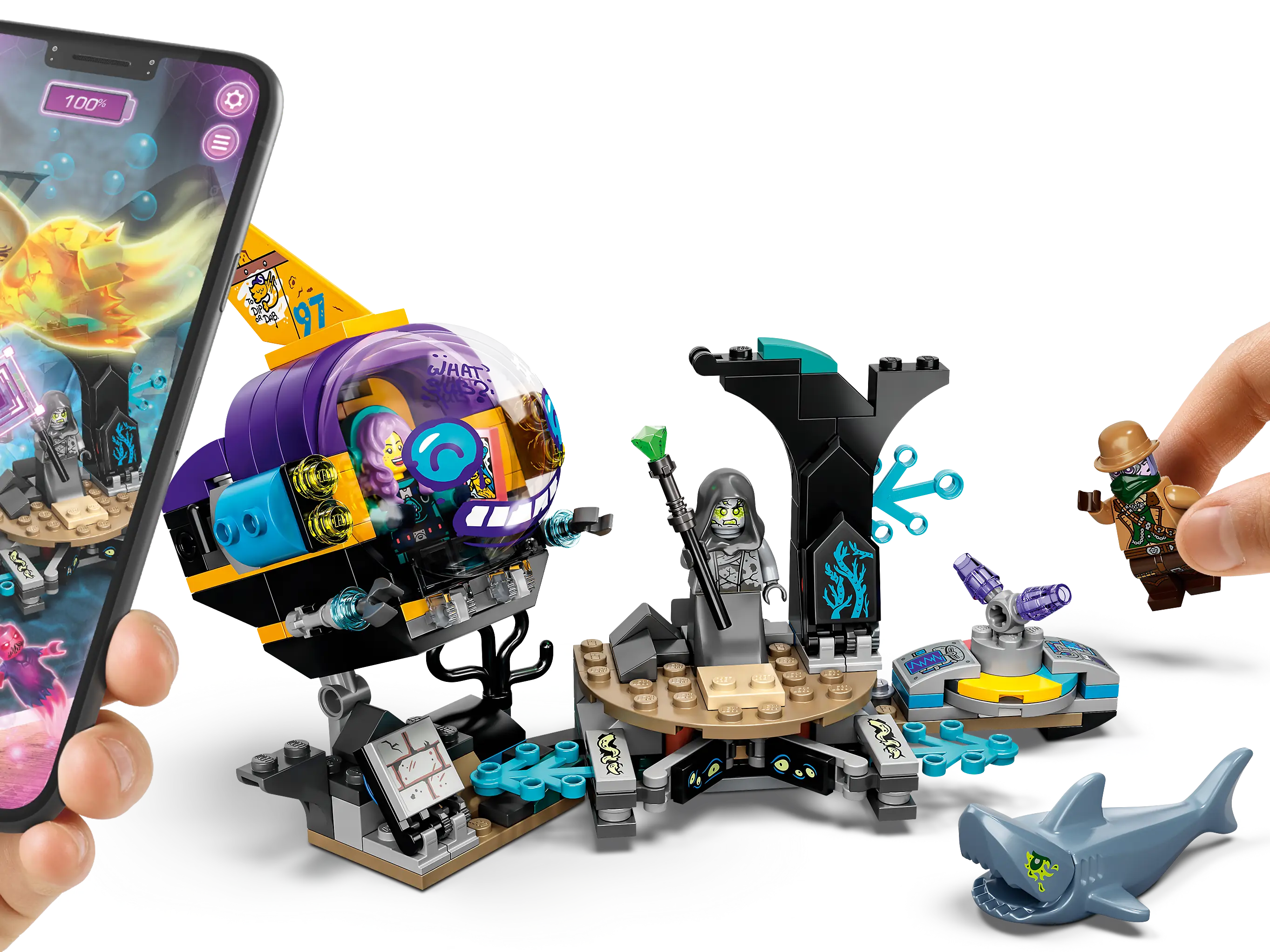 LEGO Hidden Side J.B. s Submarine Set 70433 SetDB