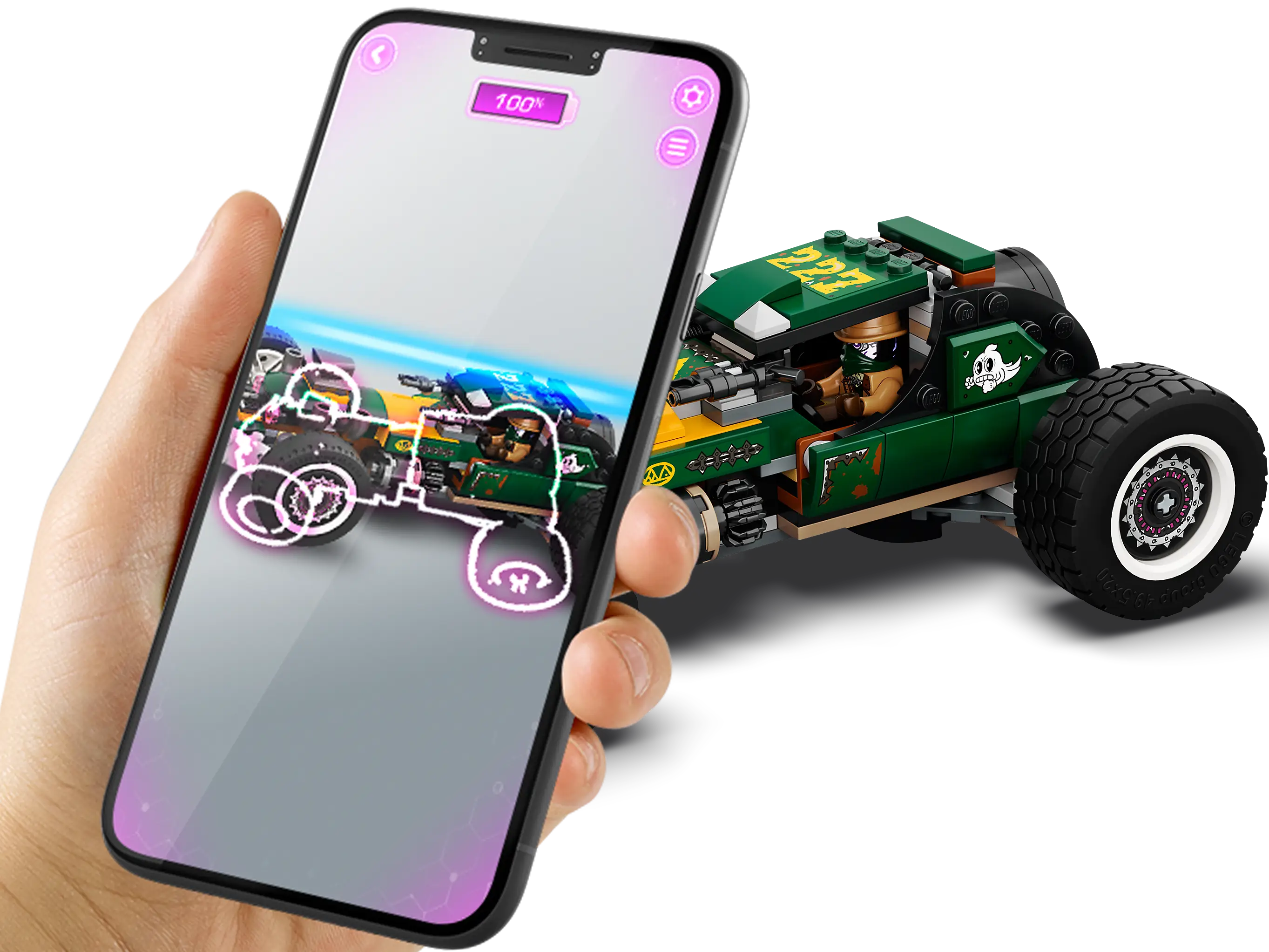 LEGO Hidden Side Supernatural Race Car • Set 70434 • SetDB