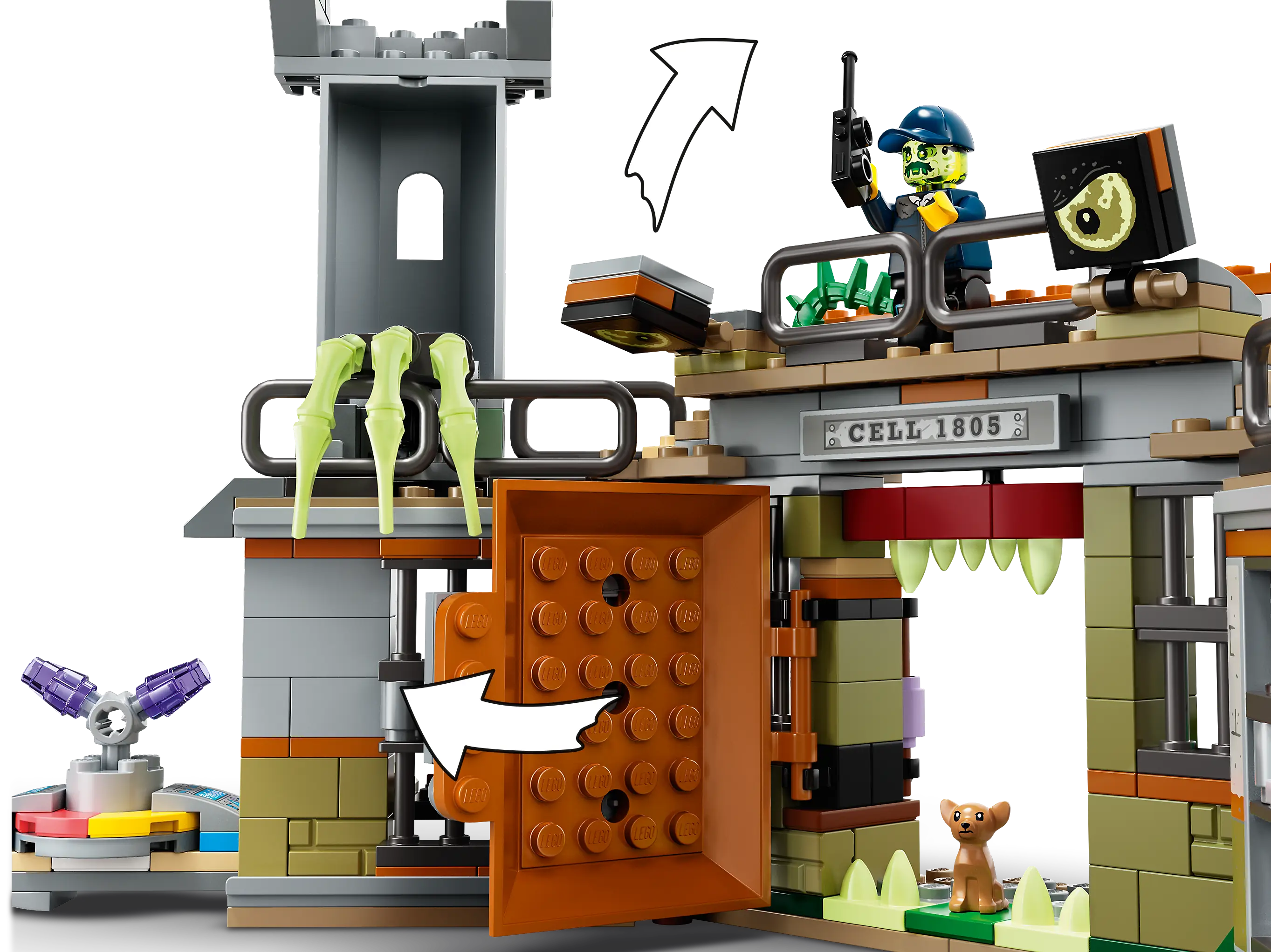 LEGO Hidden Side Newbury Abandoned Prison Set 70435