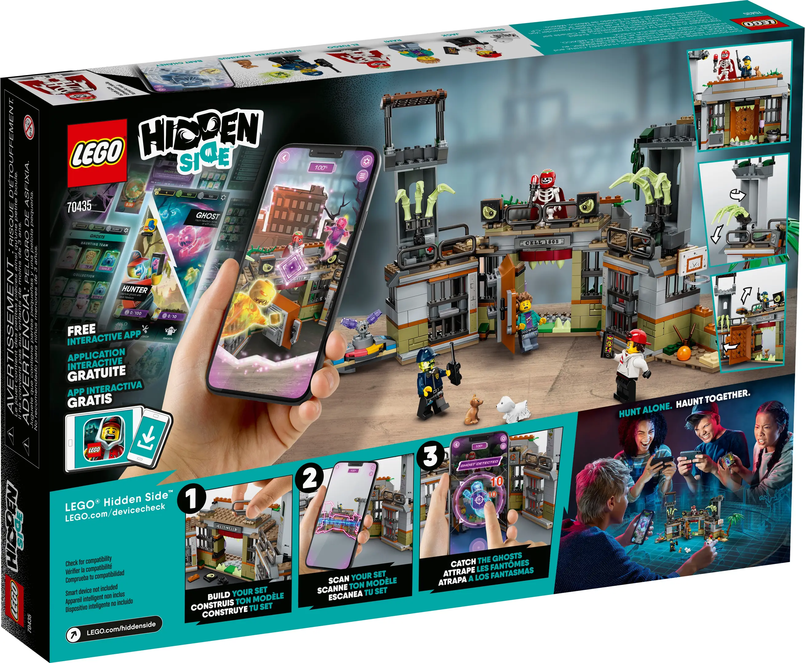 LEGO Hidden Side Newbury Abandoned Prison • Set 70435