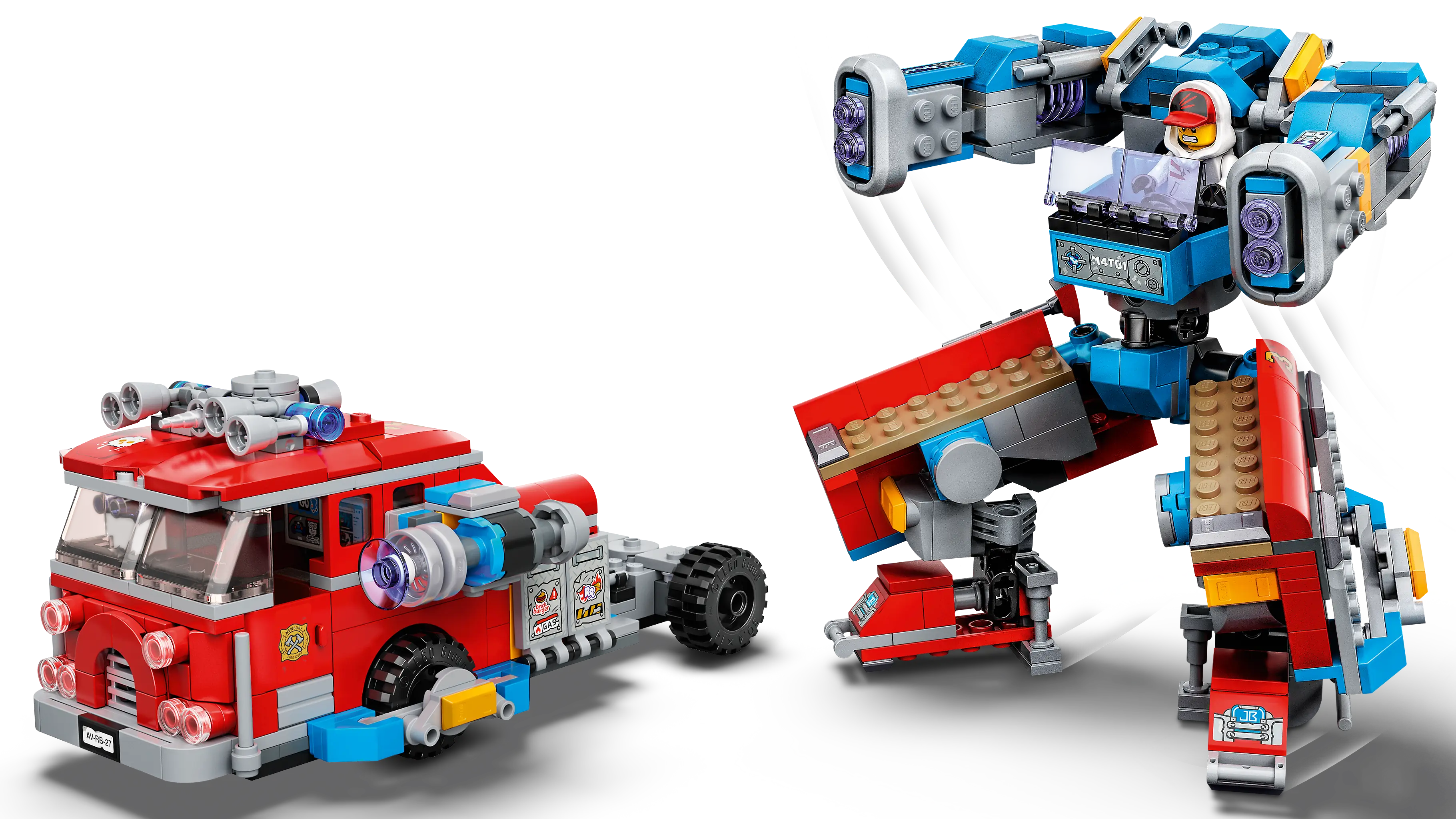 LEGO Hidden Side Phantom Fire Truck 3000 Set 70436 SetDB