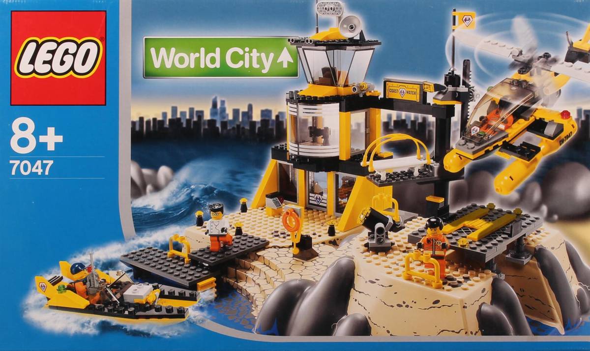 LEGO City Coast Watch HQ • Set 7047 • SetDB • Merlins Bricks