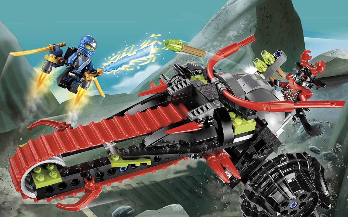 LEGO NINJAGO Warrior Bike • Set 70501 • SetDB