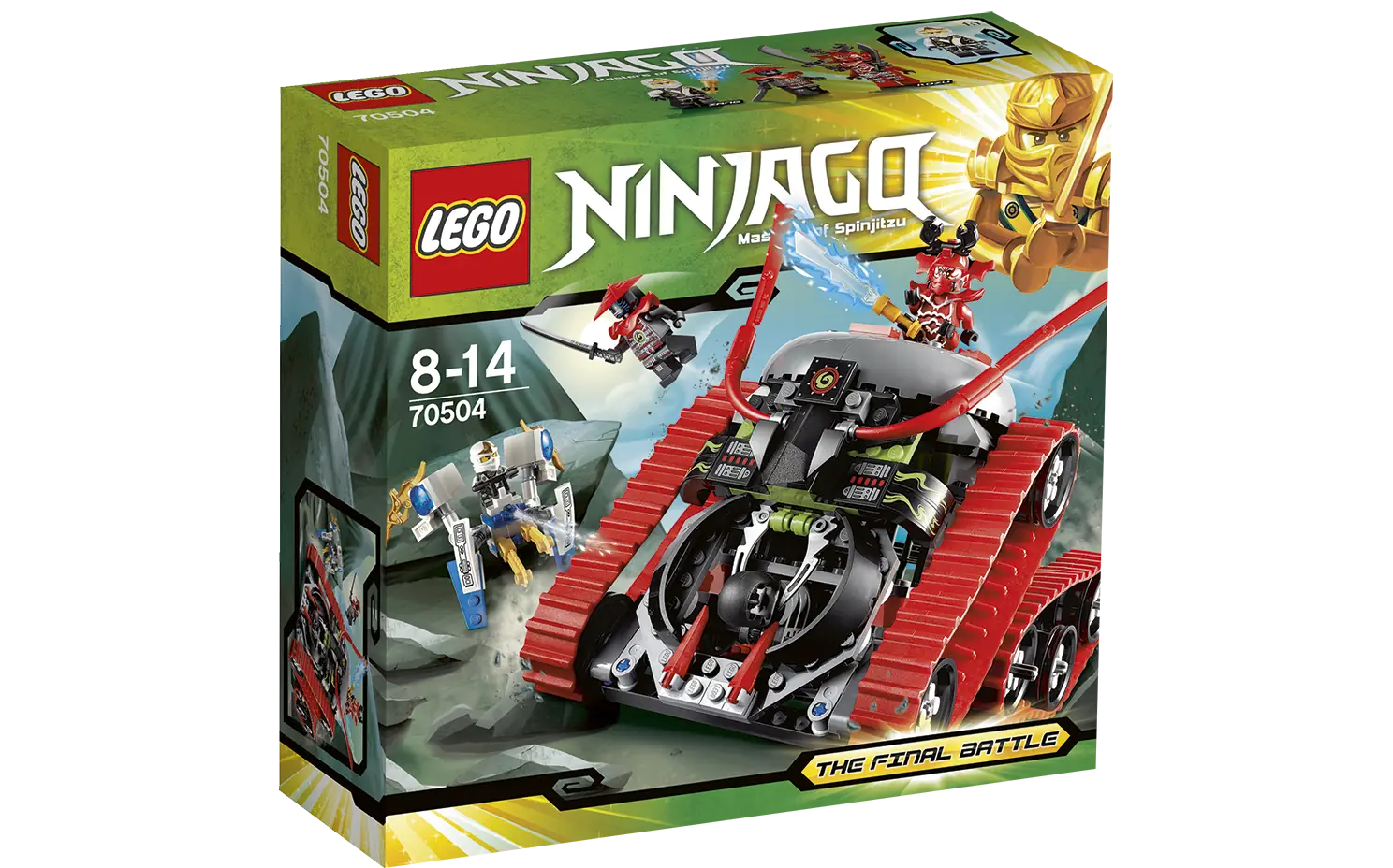 LEGO NINJAGO Garmatron • Set 70504 • SetDB • Merlins Bricks