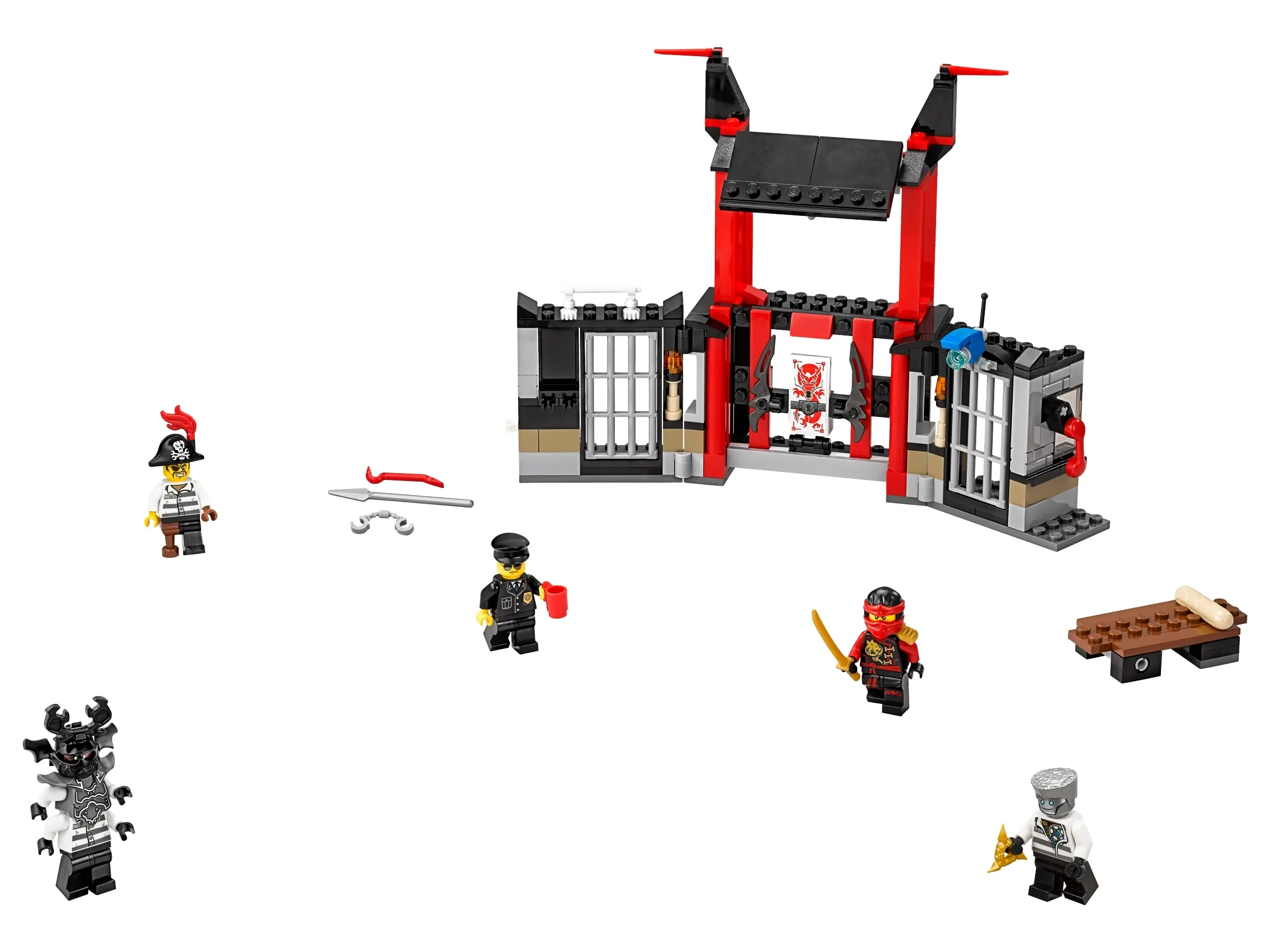 体探し LEGO NINJAGO Kryptarium Prison Breakout • Set 70591 • SetDB