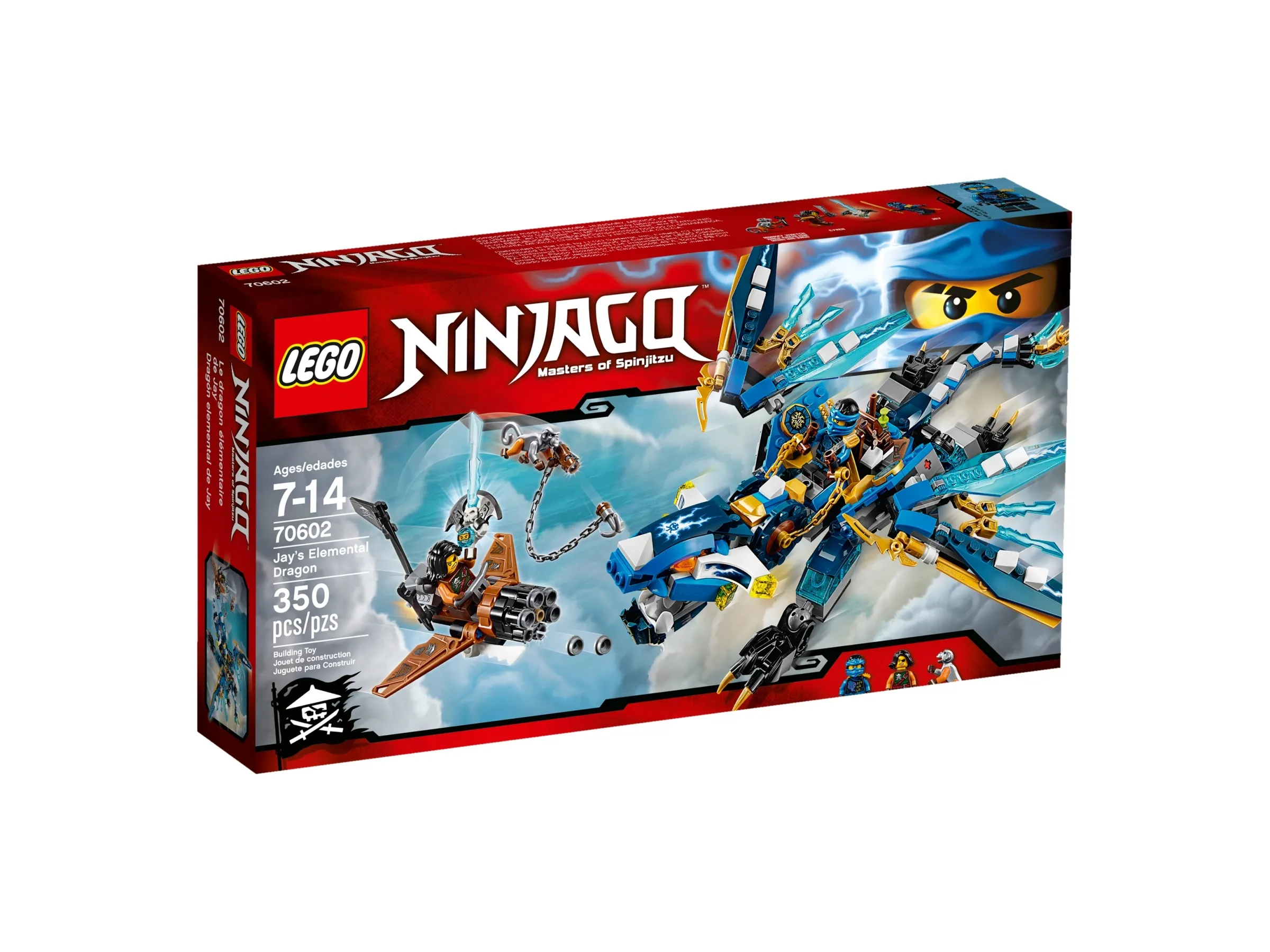 LEGO NINJAGO Jay's Elemental Dragon • Set 70602 • SetDB