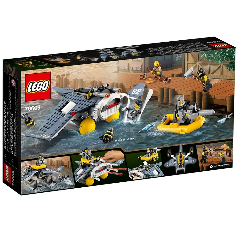 M2マシーン　4セット LEGO NINJAGO Manta Ray Bomber • Set 70609 • SetDB