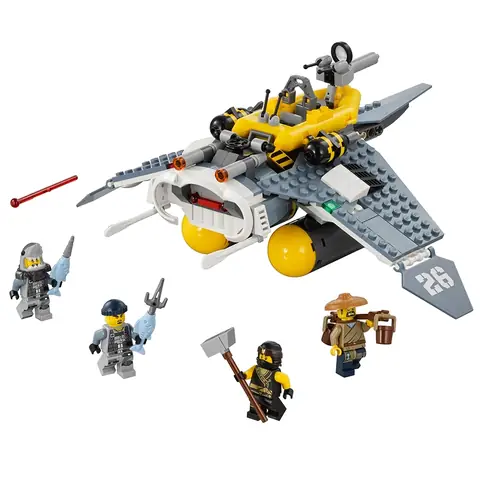 LEGO NINJAGO Shark Army Gunner Charlie Minifig Njo0341 lego-ninjago-shark-army-gunner-charlie-minifig-njo0341