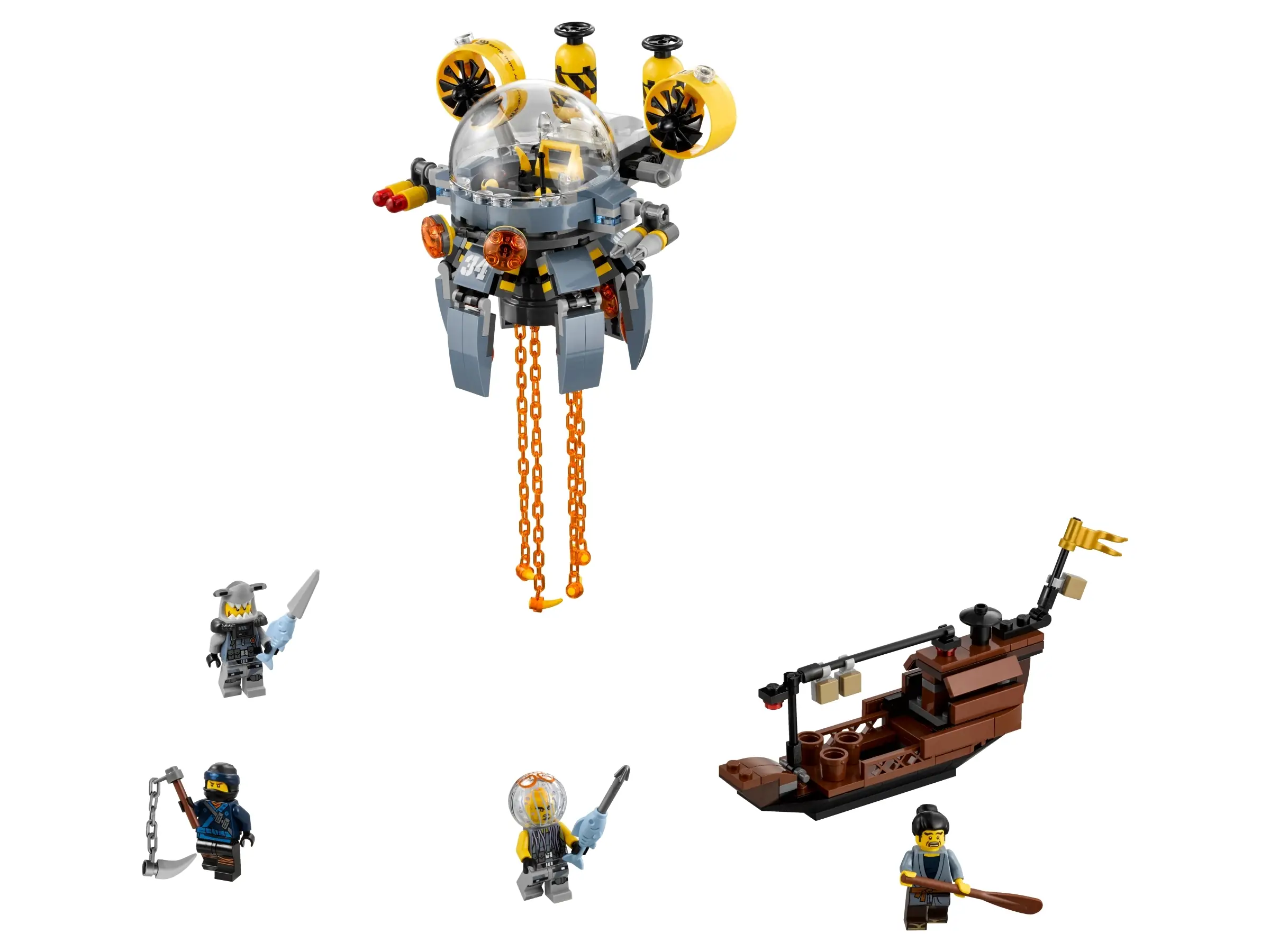 Lego ninjago movie boat online