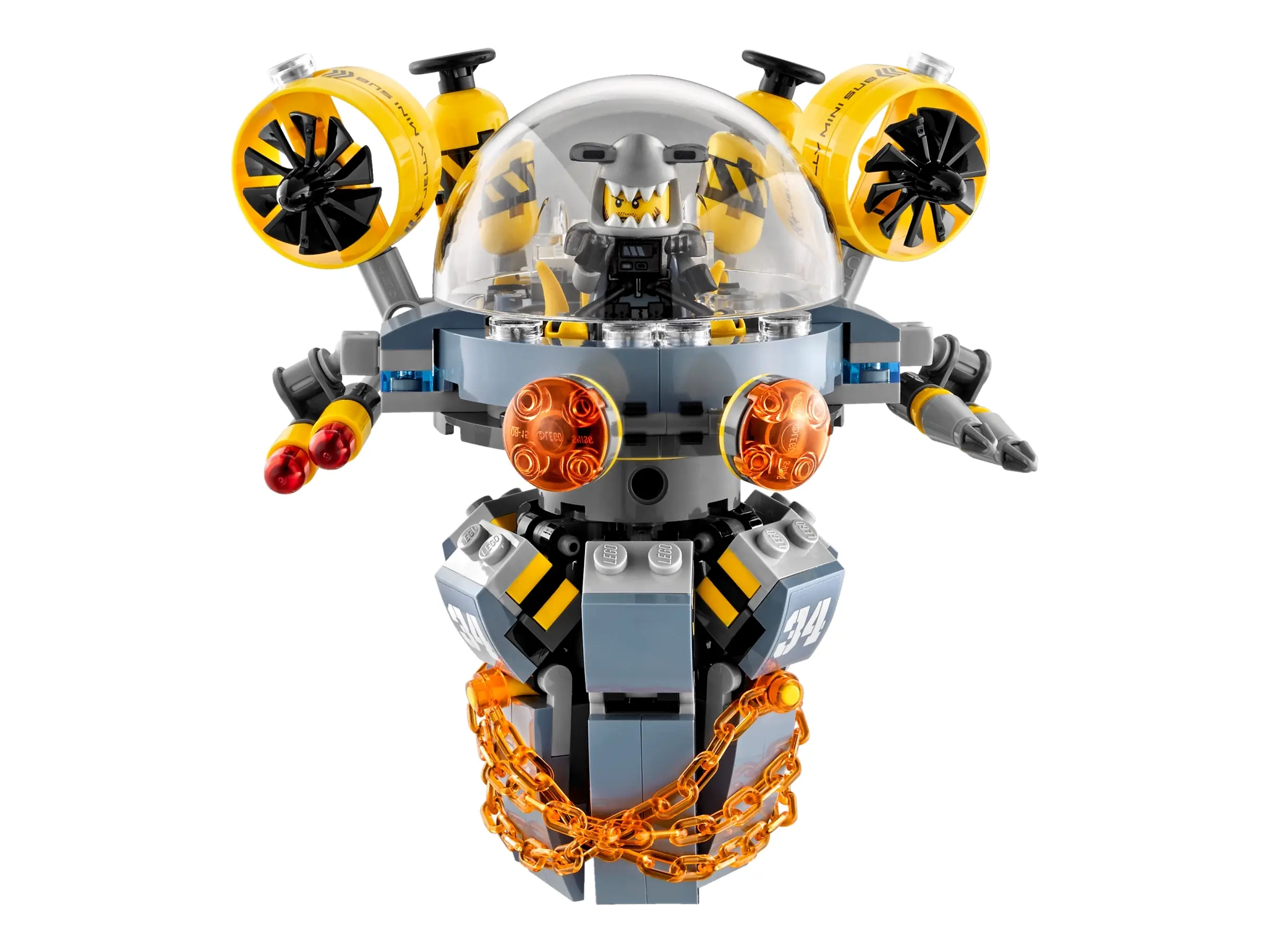 LEGO THE LEGO NINJAGO MOVIE Flying Jelly Sub Set 70610