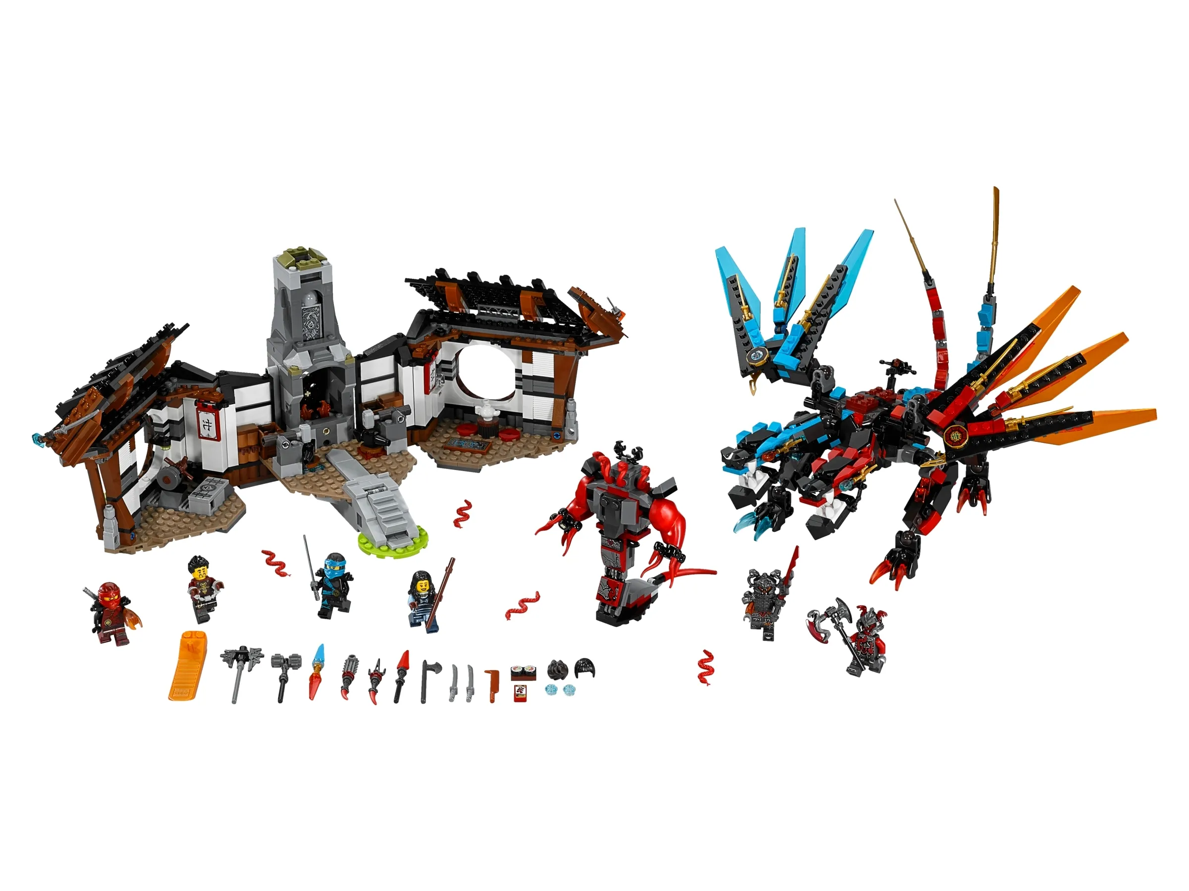 Lego deux ninjago time blades sets