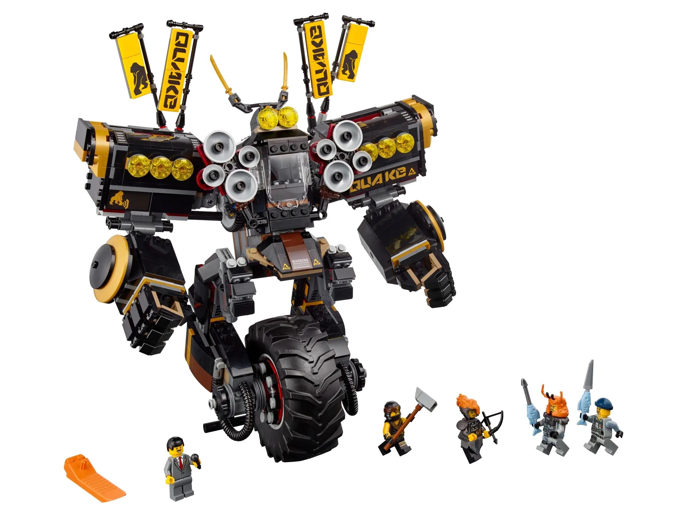 レグ LEGO NINJAGO Quake Mech • Set 70632 • SetDB • Merlins Bricks