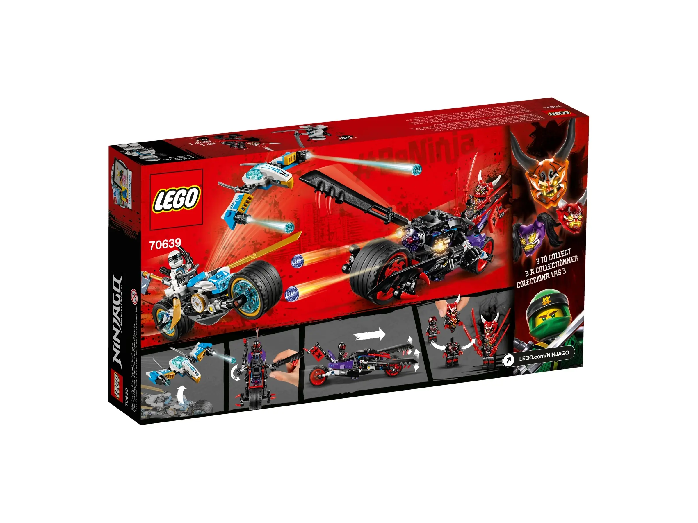 LEGO NINJAGO Street Race of Snake Jaguar • Set 70639 • SetDB