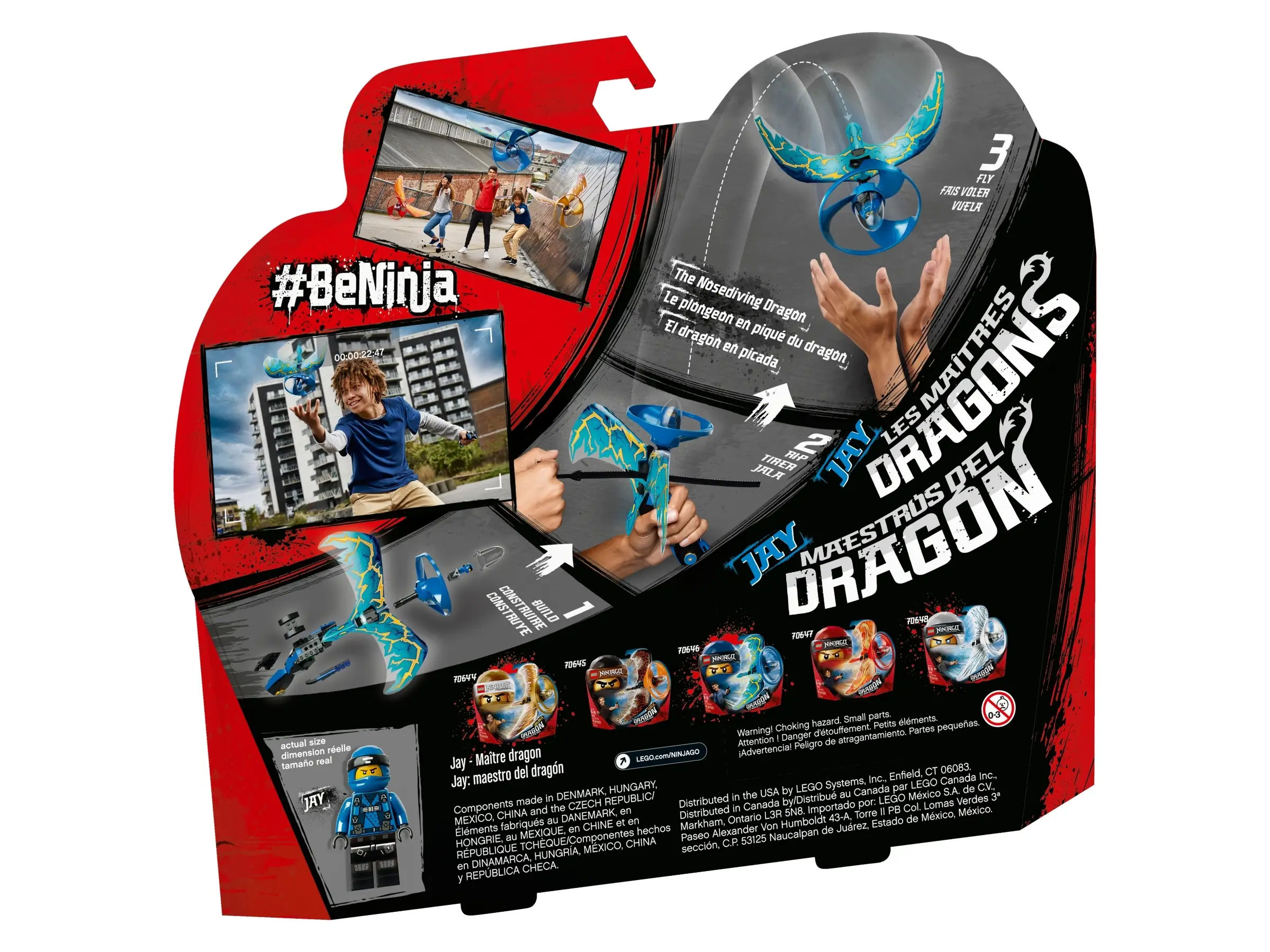 LEGO NINJAGO Jay Dragon Master • Set 70646 • SetDB - Main Image