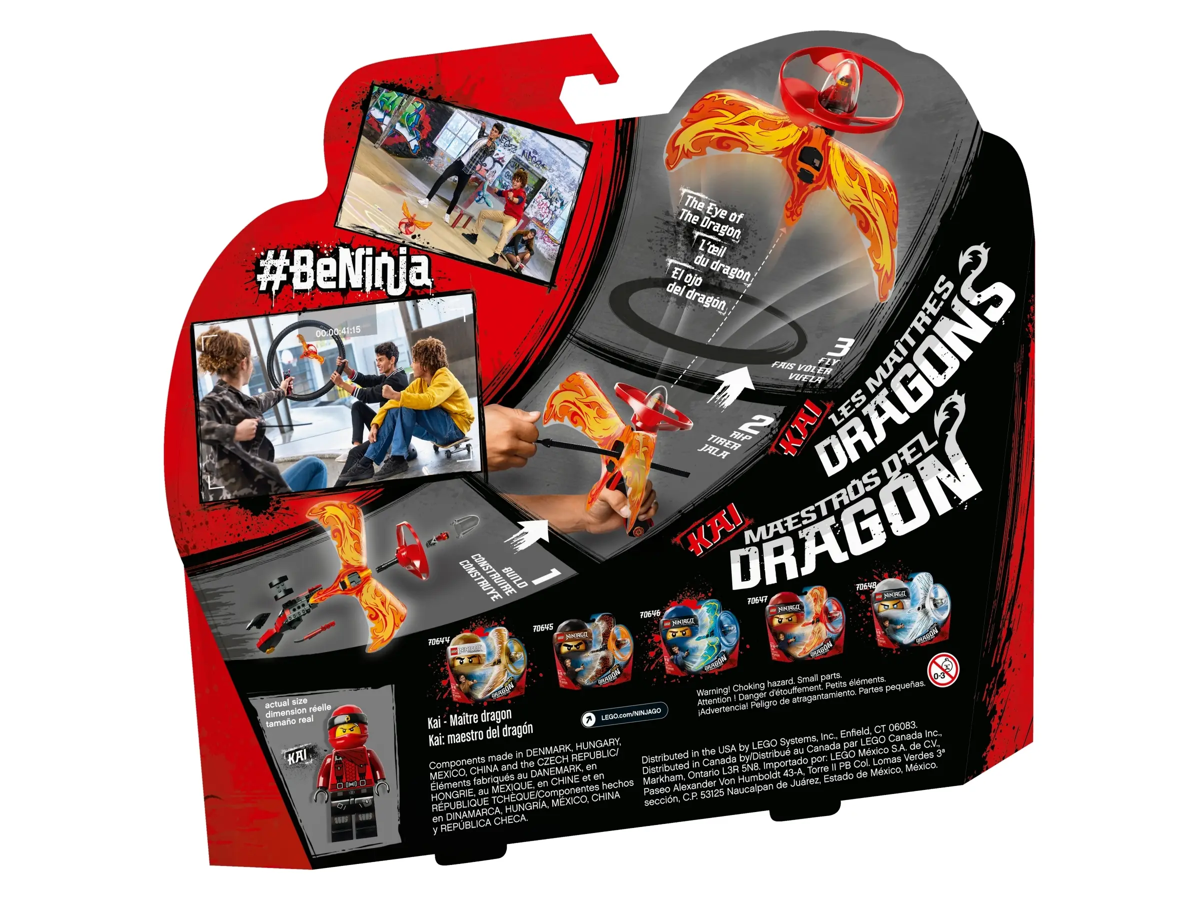 LEGO NINJAGO Kai Dragon Master • Set 70647 • SetDB