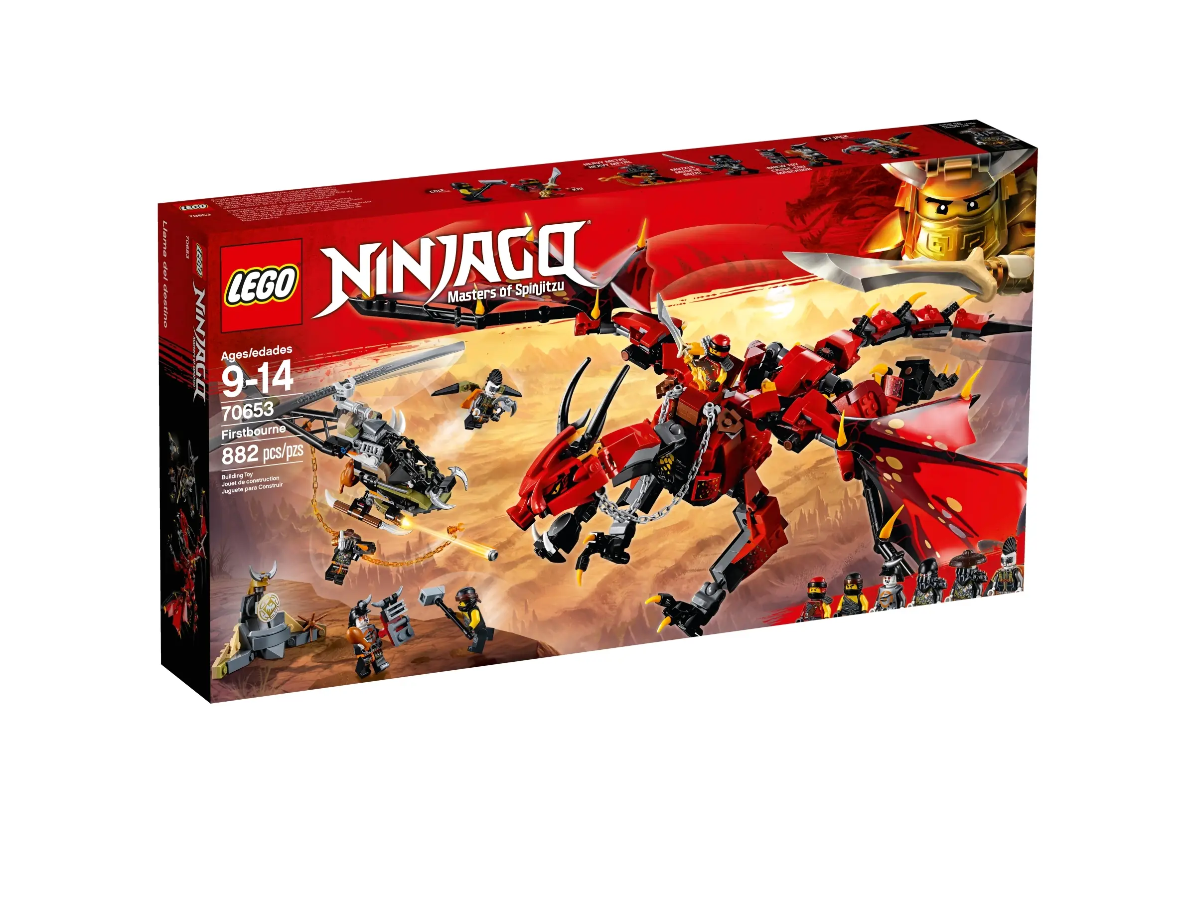 LEGO NINJAGO Firstbourne • Set 70653 • SetDB - Main Image