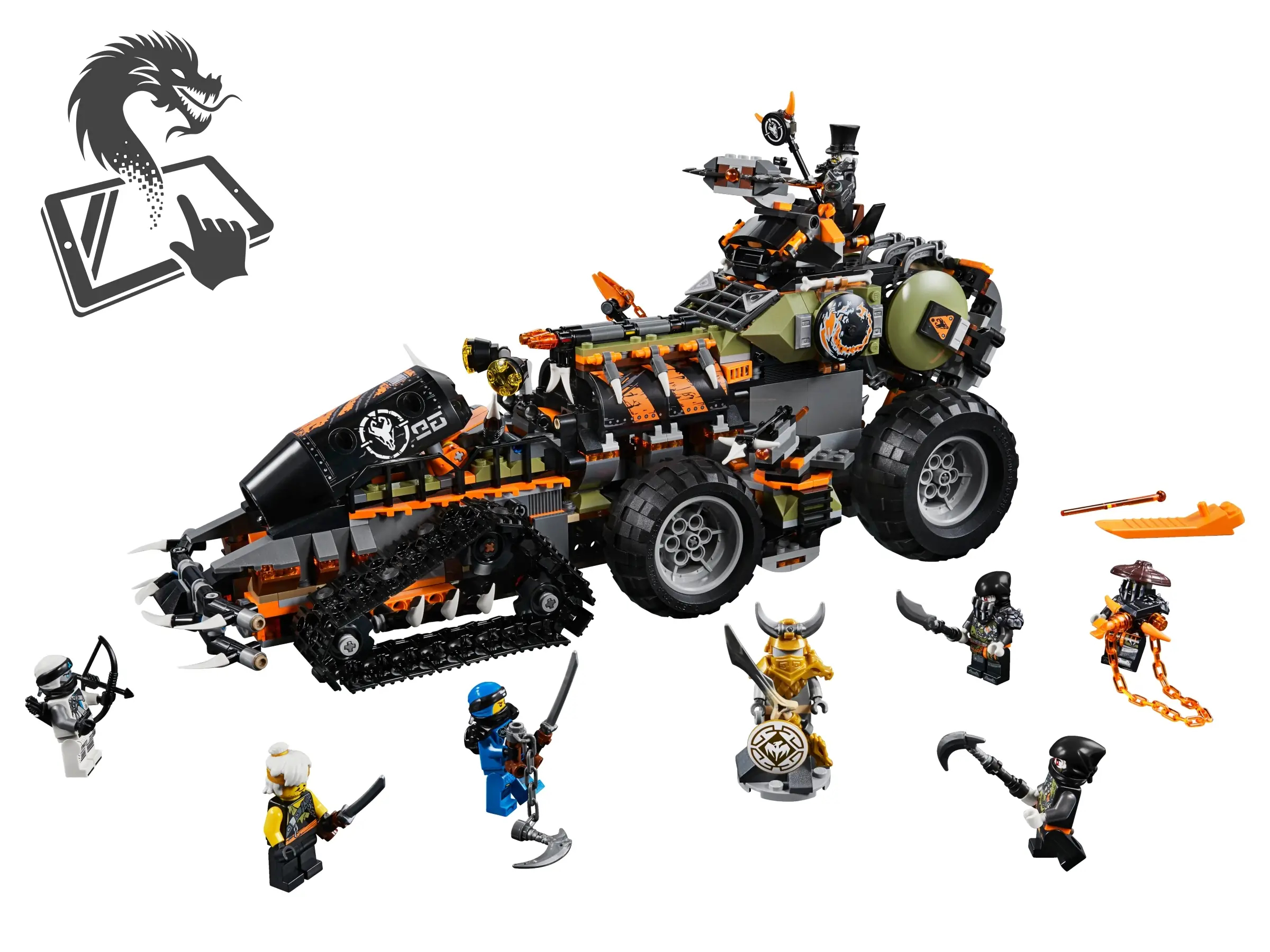 LEGO NINJAGO Dieselnaut • Set 70654 • SetDB • Merlins Bricks