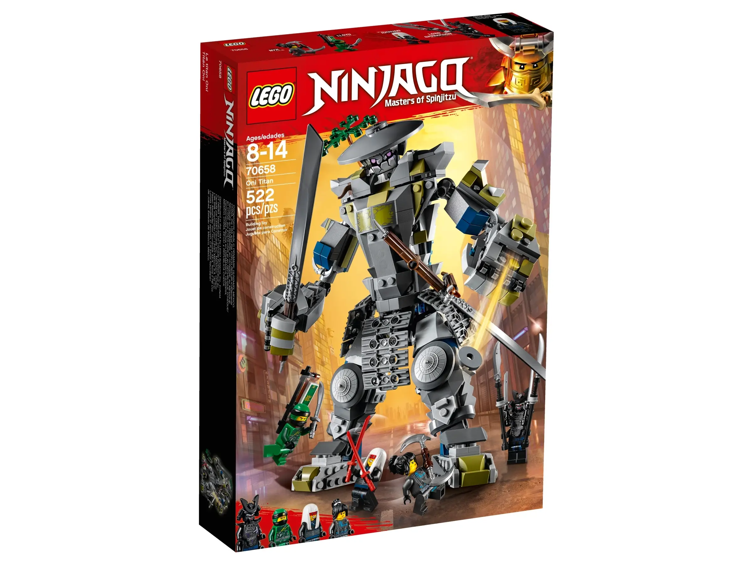 LEGO NINJAGO Oni Titan Set 70658 SetDB Merlins Bricks