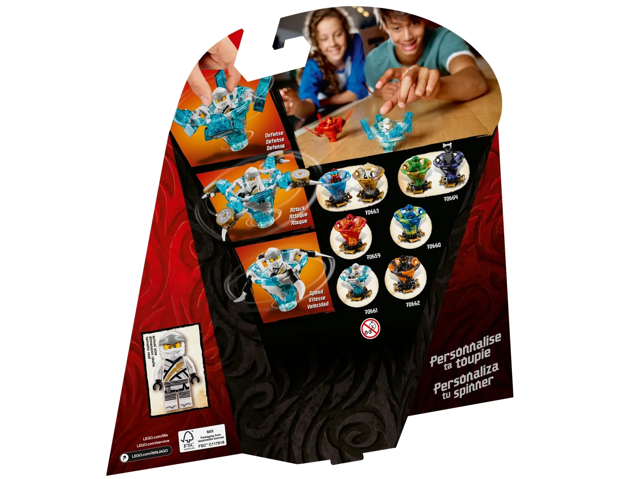 LEGO NINJAGO Spinjitzu Zane Set 70661 SetDB