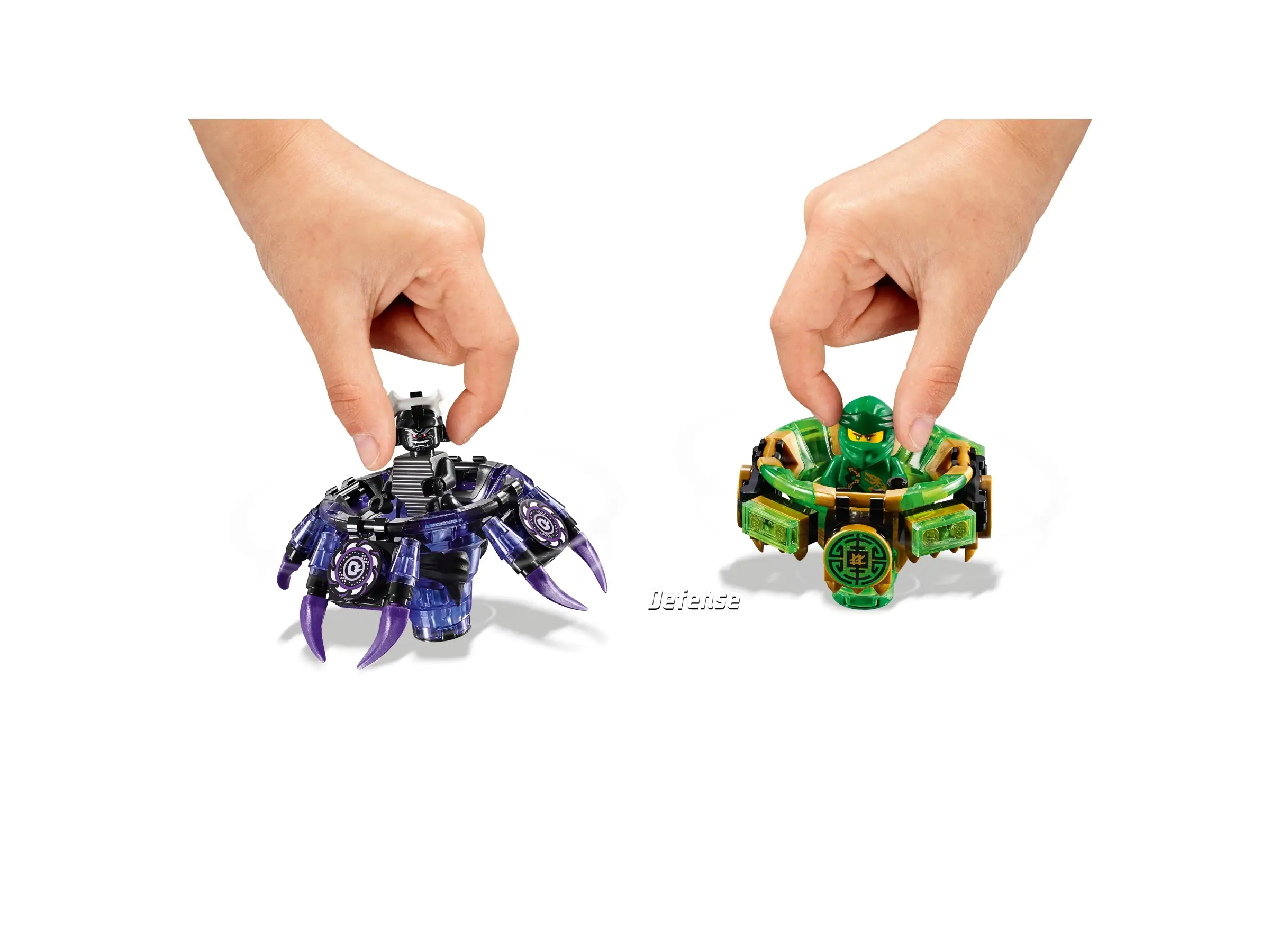 LEGO NINJAGO Spinjitzu Lloyd vs. Garmadon Set 70664