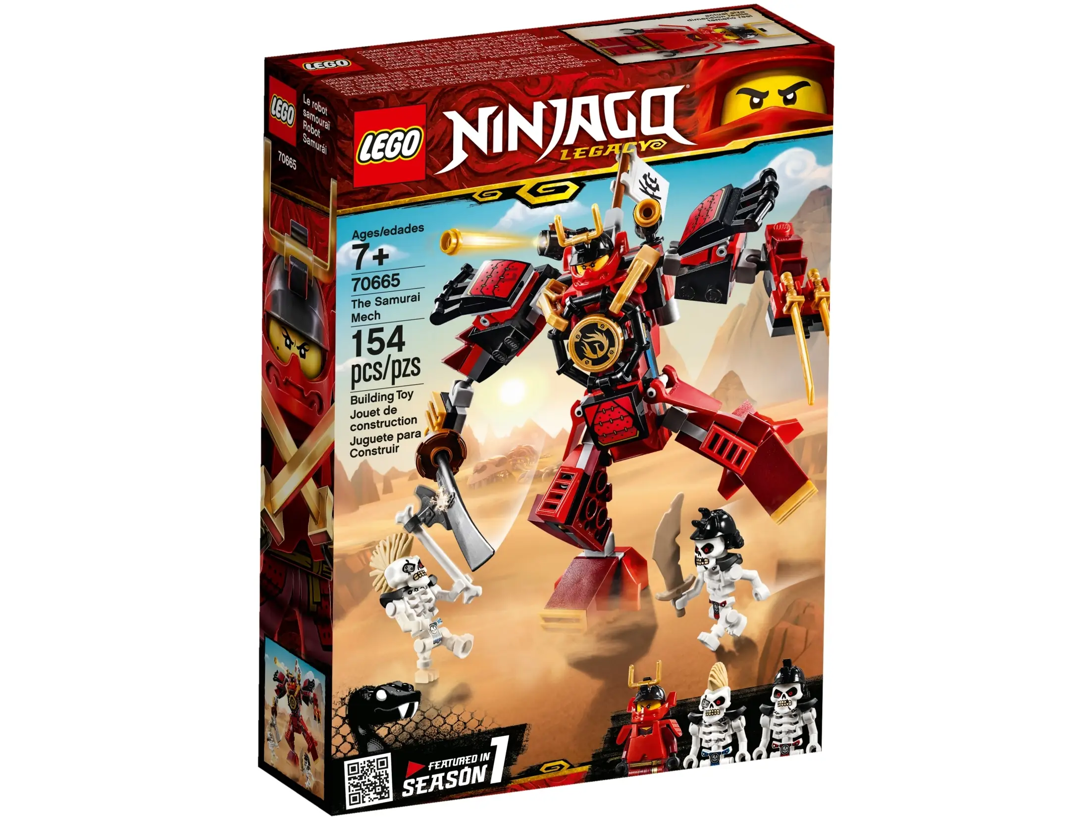 LEGO NINJAGO The Samurai Mech Set 70665 SetDB