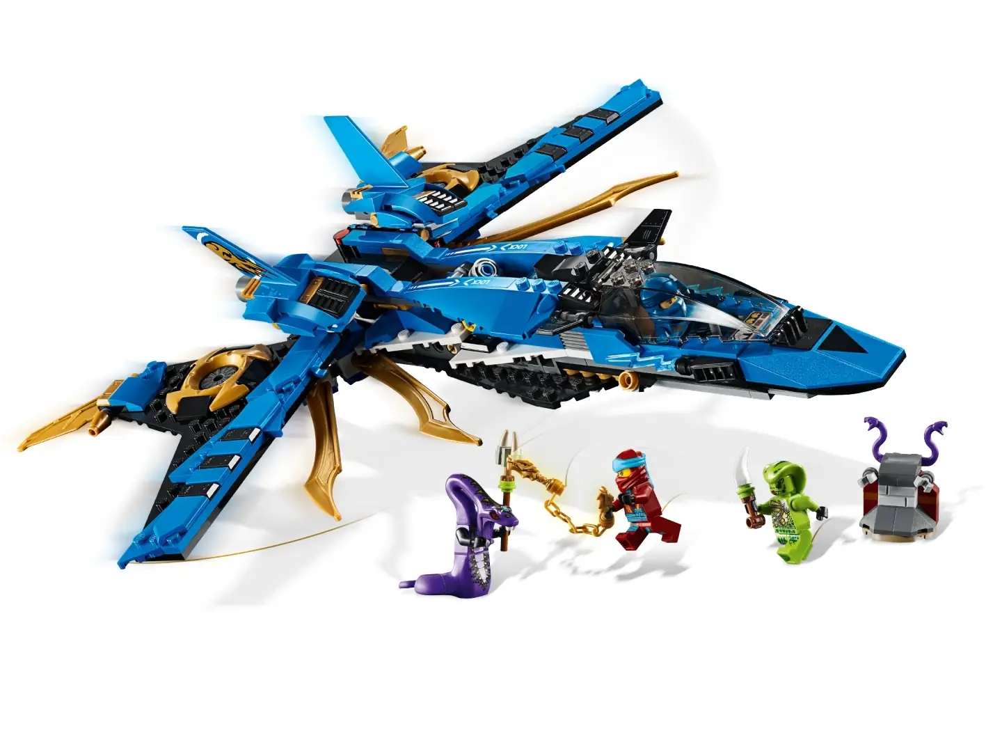 LEGO NINJAGO Jay s Storm Fighter Set 70668 SetDB