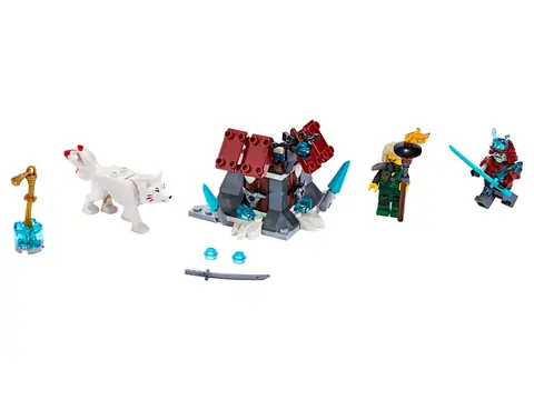 きな LEGO NINJAGO Kai's Blade Cycle & Zane's Snowmobile