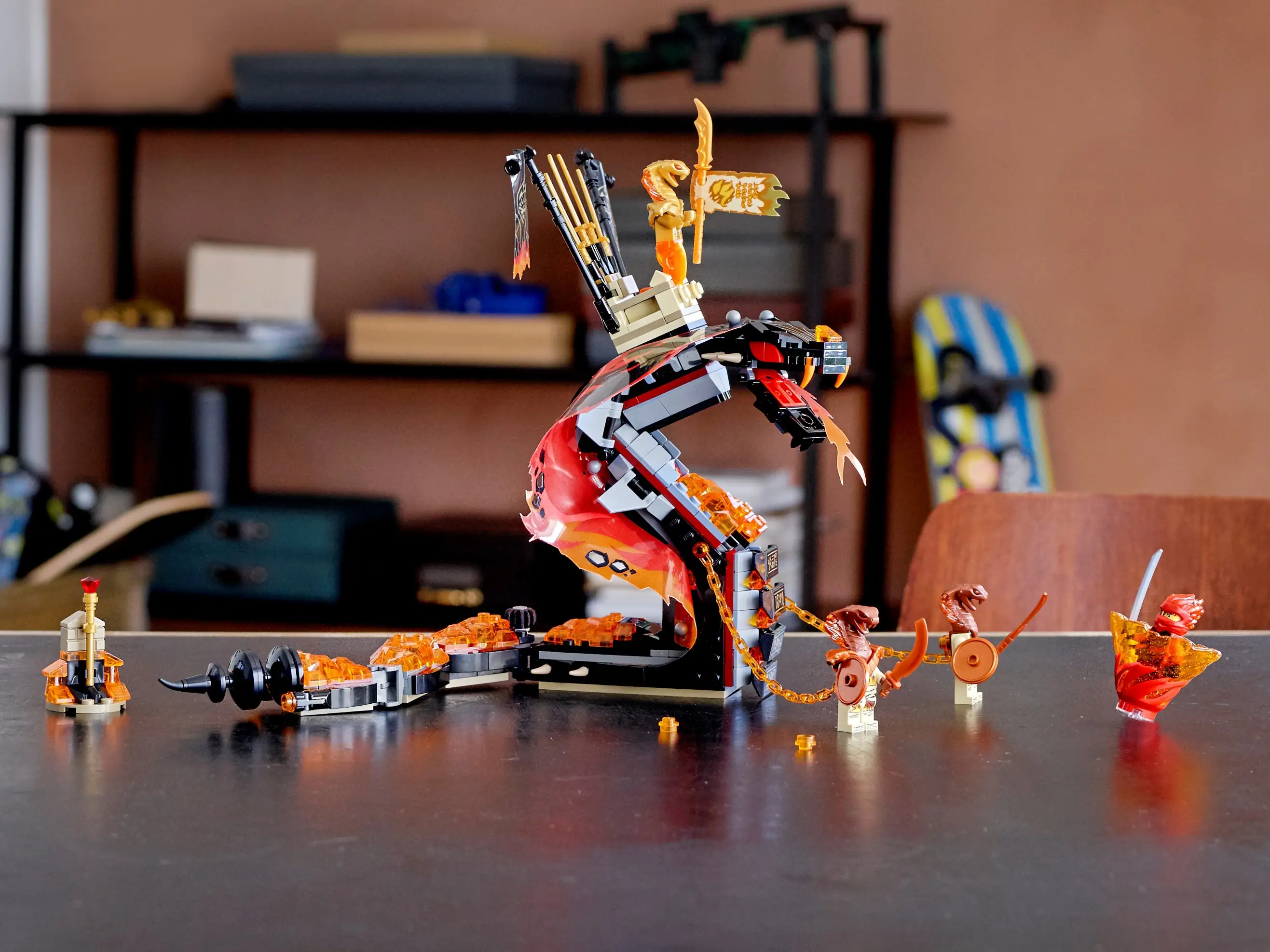 LEGO NINJAGO Fire Fang Set 70674 SetDB Merlins Bricks