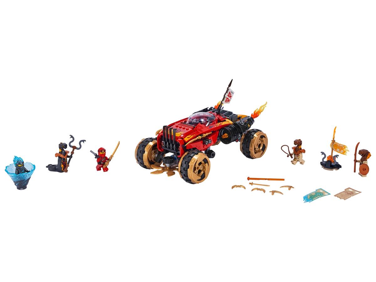 LEGO NINJAGO Katana 4x4 • Set 70675 • SetDB • Merlins Bricks