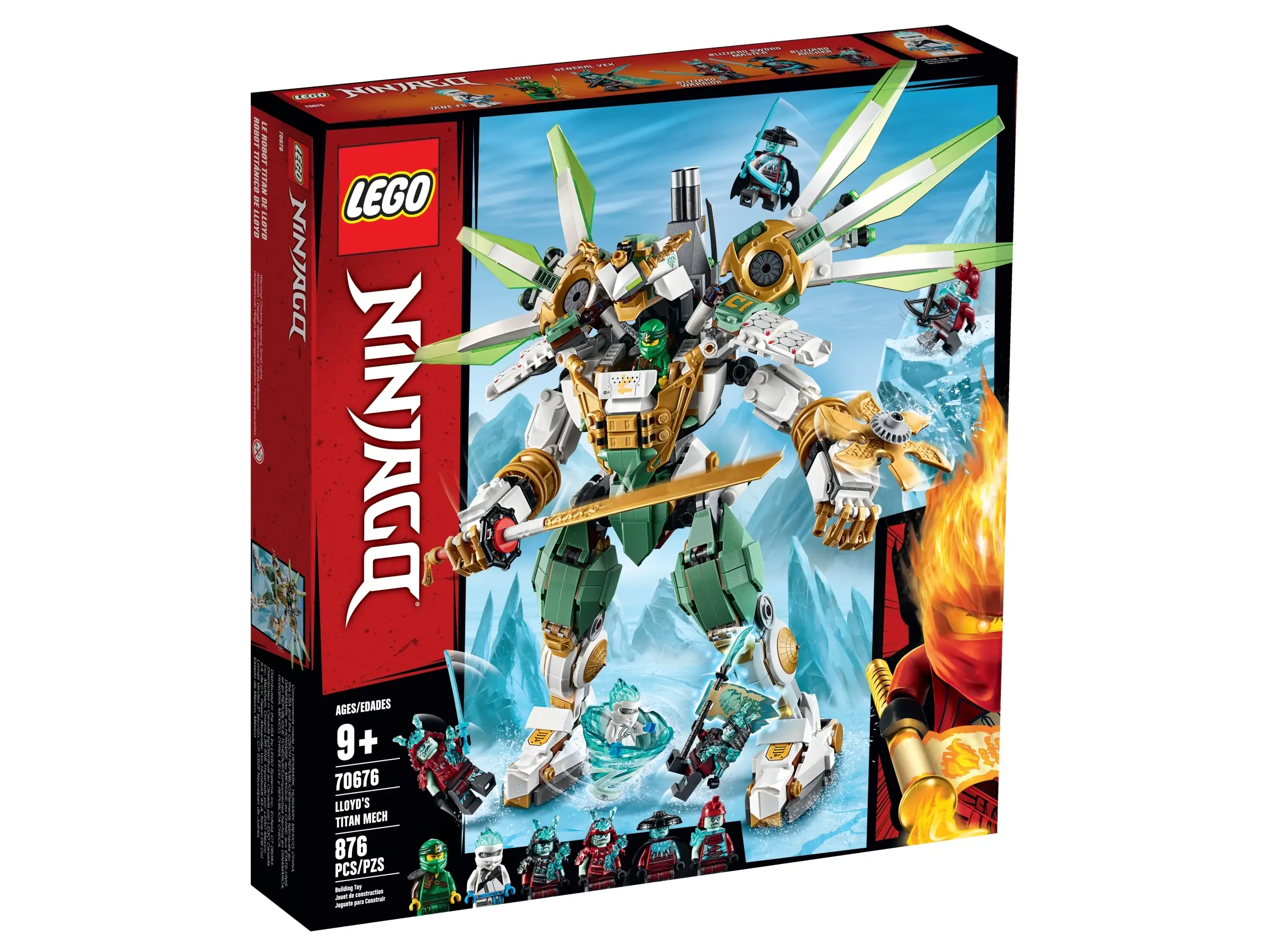 LEGO NINJAGO Lloyd's Titan Mech • Set 70676 • SetDB - Main Image