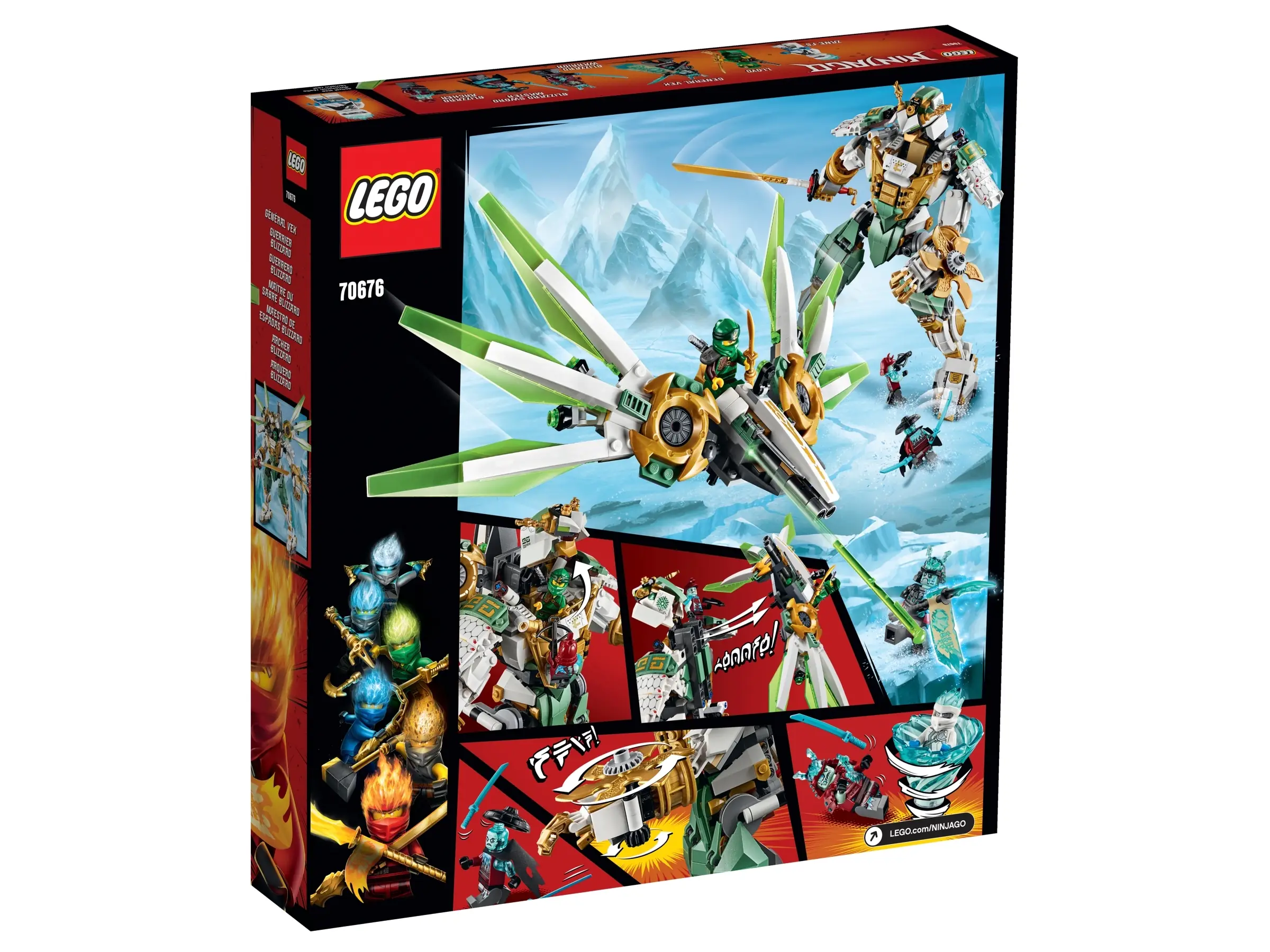 LEGO NINJAGO Lloyd's Titan Mech • Set 70676 • SetDB