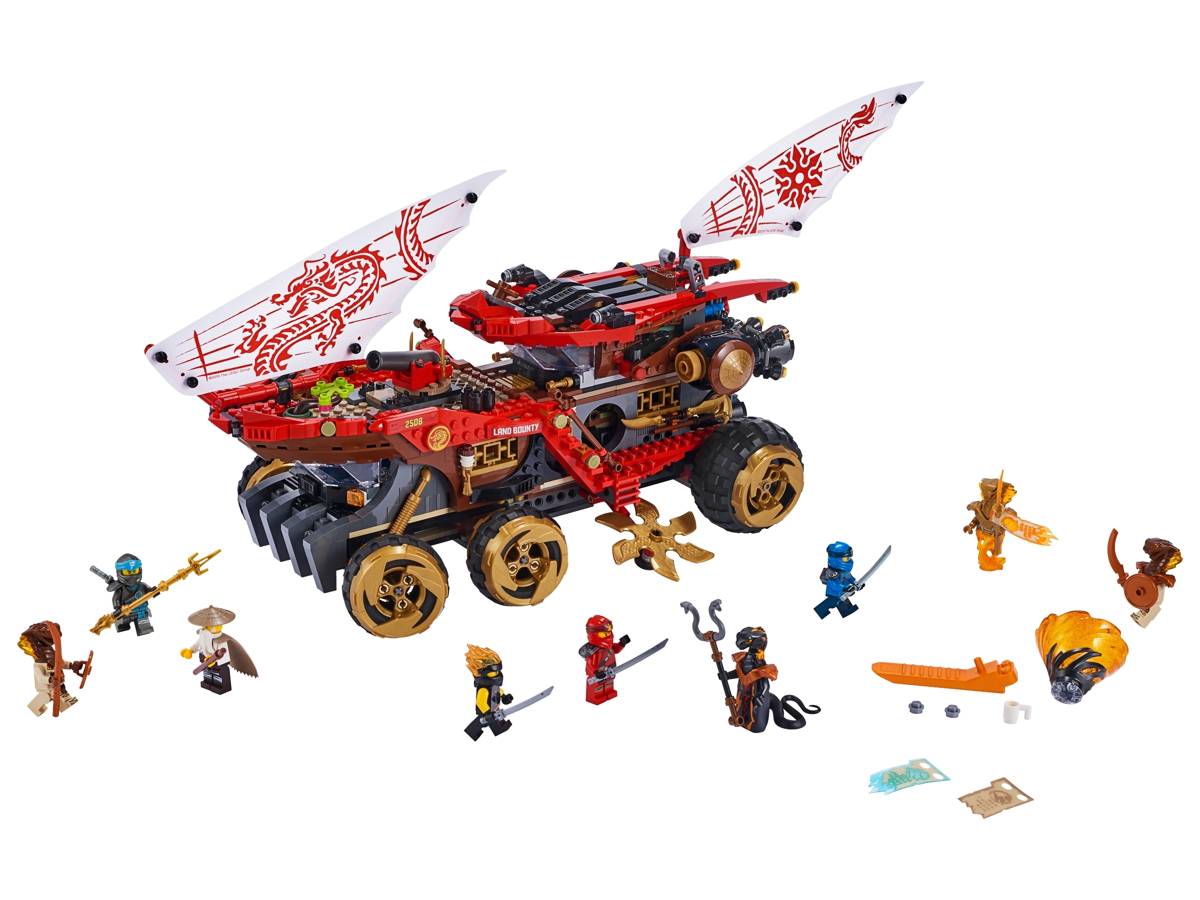 LEGO NINJAGO Land Bounty • Set 70677 • SetDB