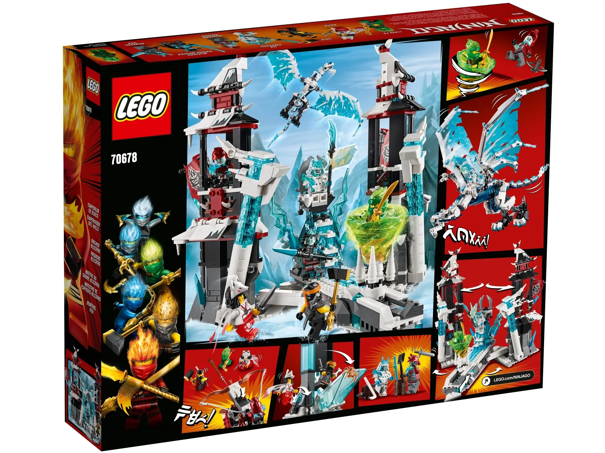 LEGO NINJAGO Castle of the Forsaken Emperor • Set 70678