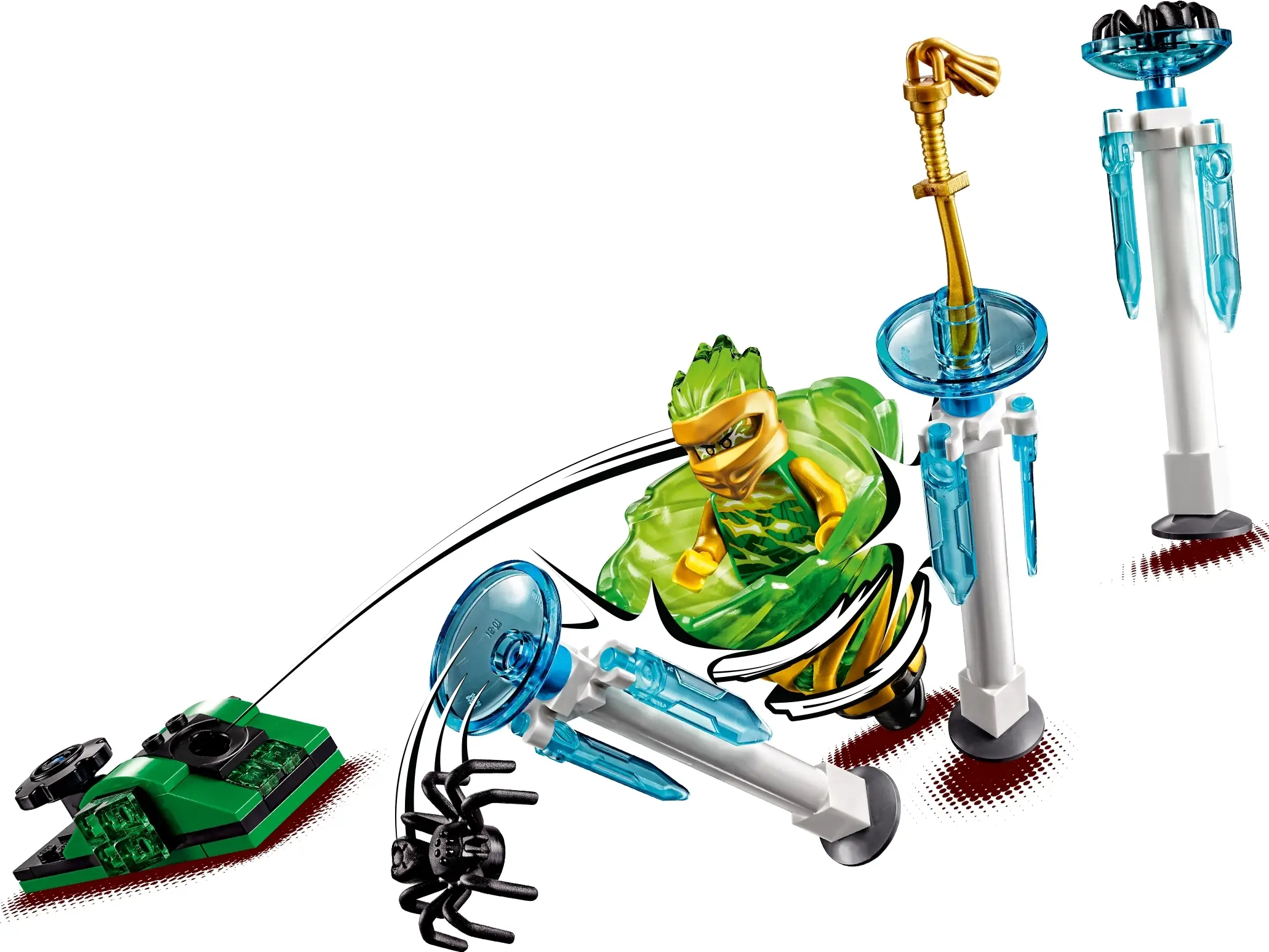 Lloyd Ninjago Spinjitzu Slam Kai Ninjago Minifigure Lego Ninjago