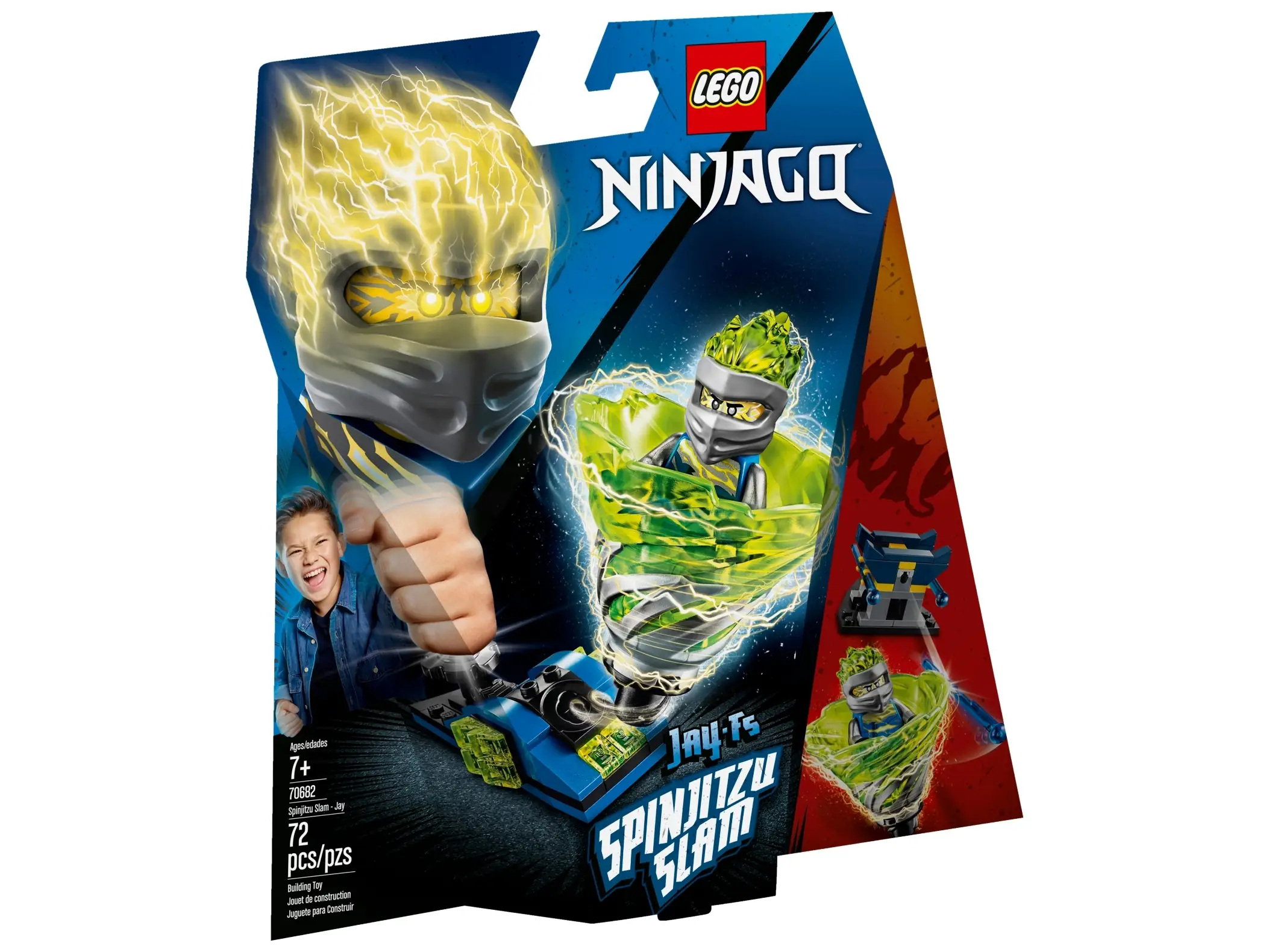 LEGO NINJAGO Spinjitzu Slam Jay • Set 70682 • SetDB