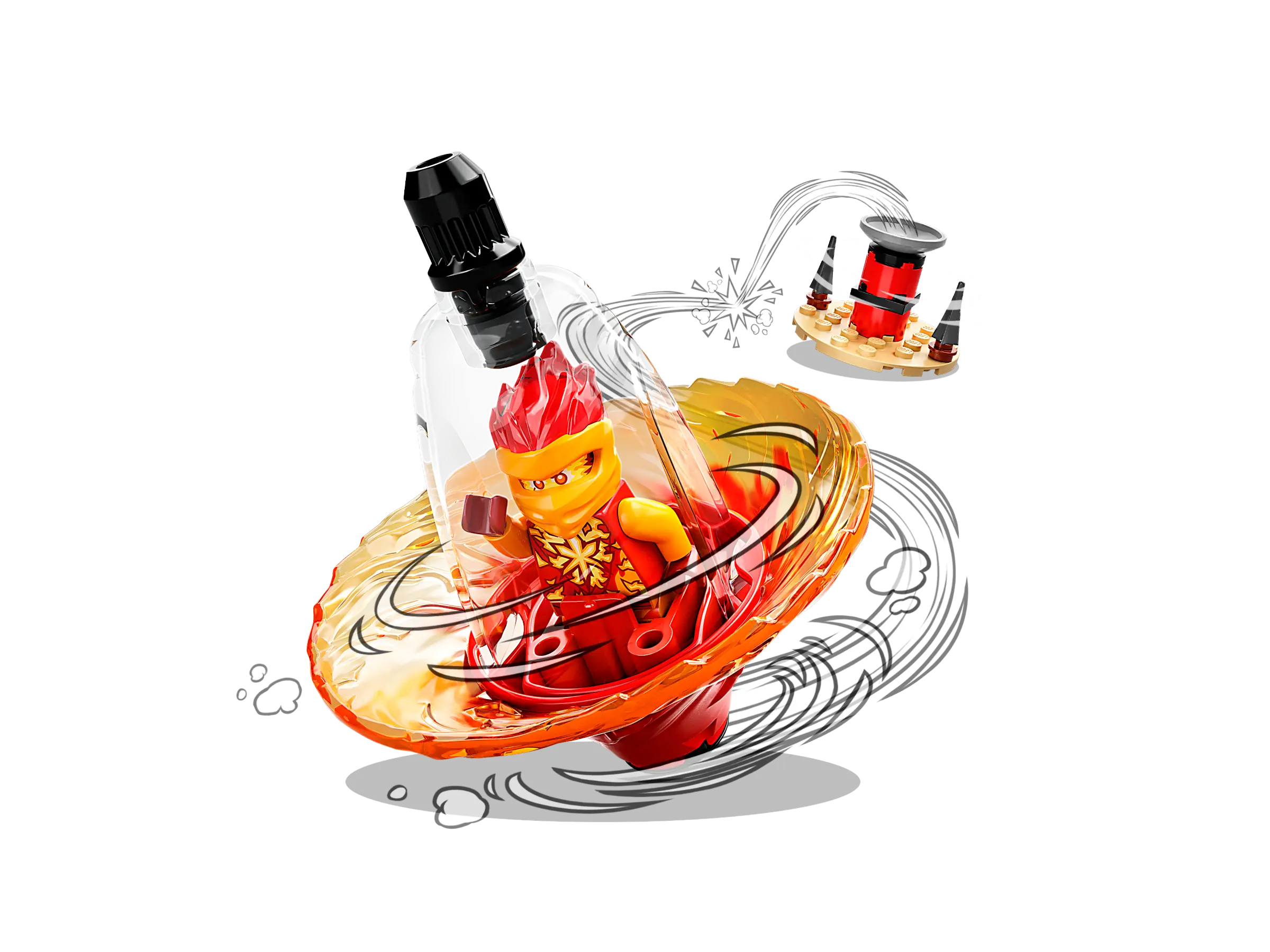 LEGO NINJAGO Kai's Spinjitzu Ninja Training • Set 70688