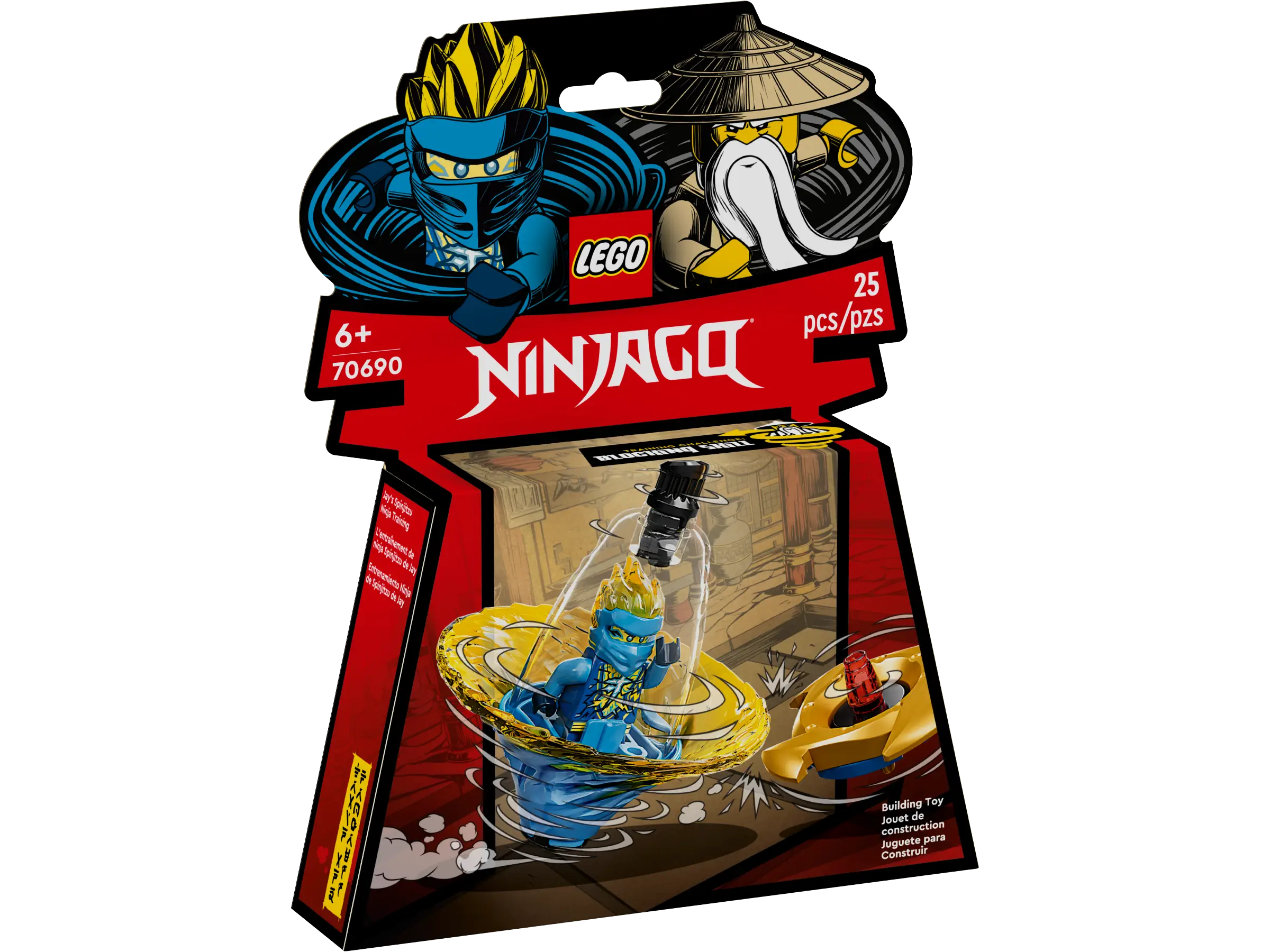 LEGO NINJAGO Jay's Spinjitzu Ninja Training • Set 70690