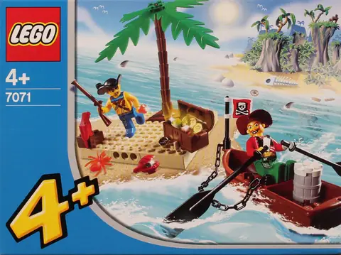 LEGO Pirates Pirate Dock • Set 7073 • SetDB • Merlins Bricks