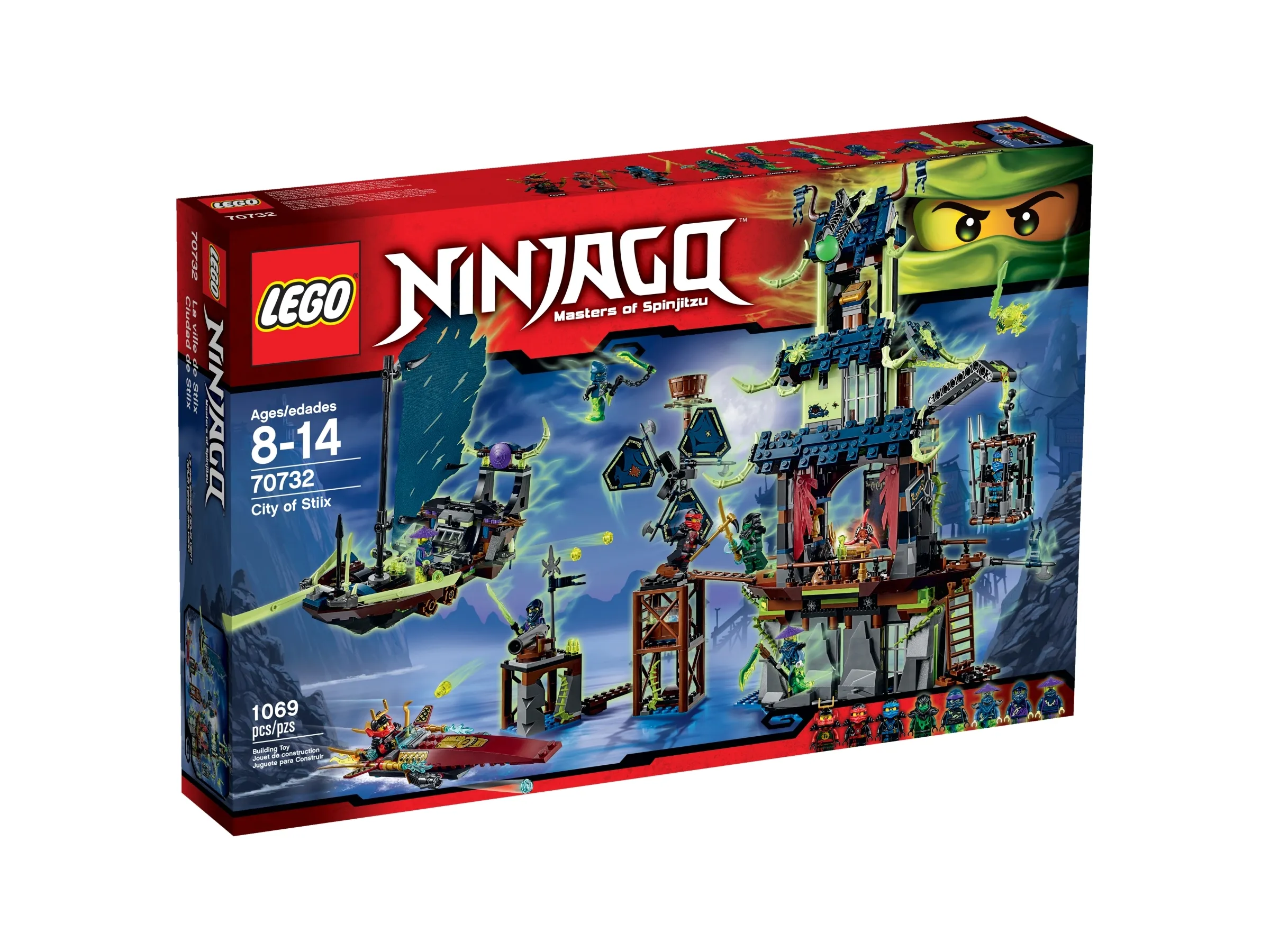 soooh LEGO NINJAGO City of Stiix • Set 70732 • SetDB