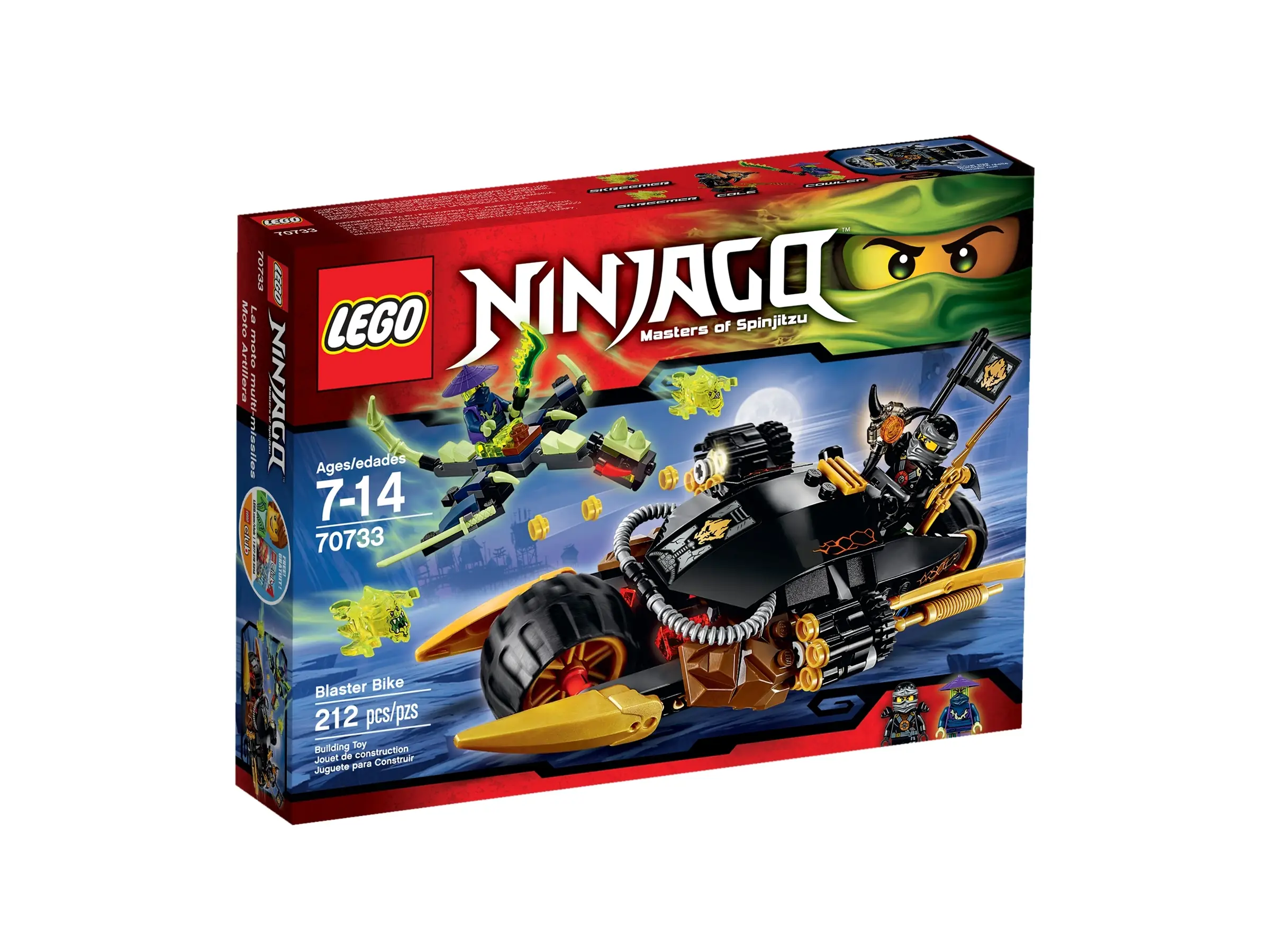 LEGO NINJAGO Blaster Bike Set 70733 SetDB