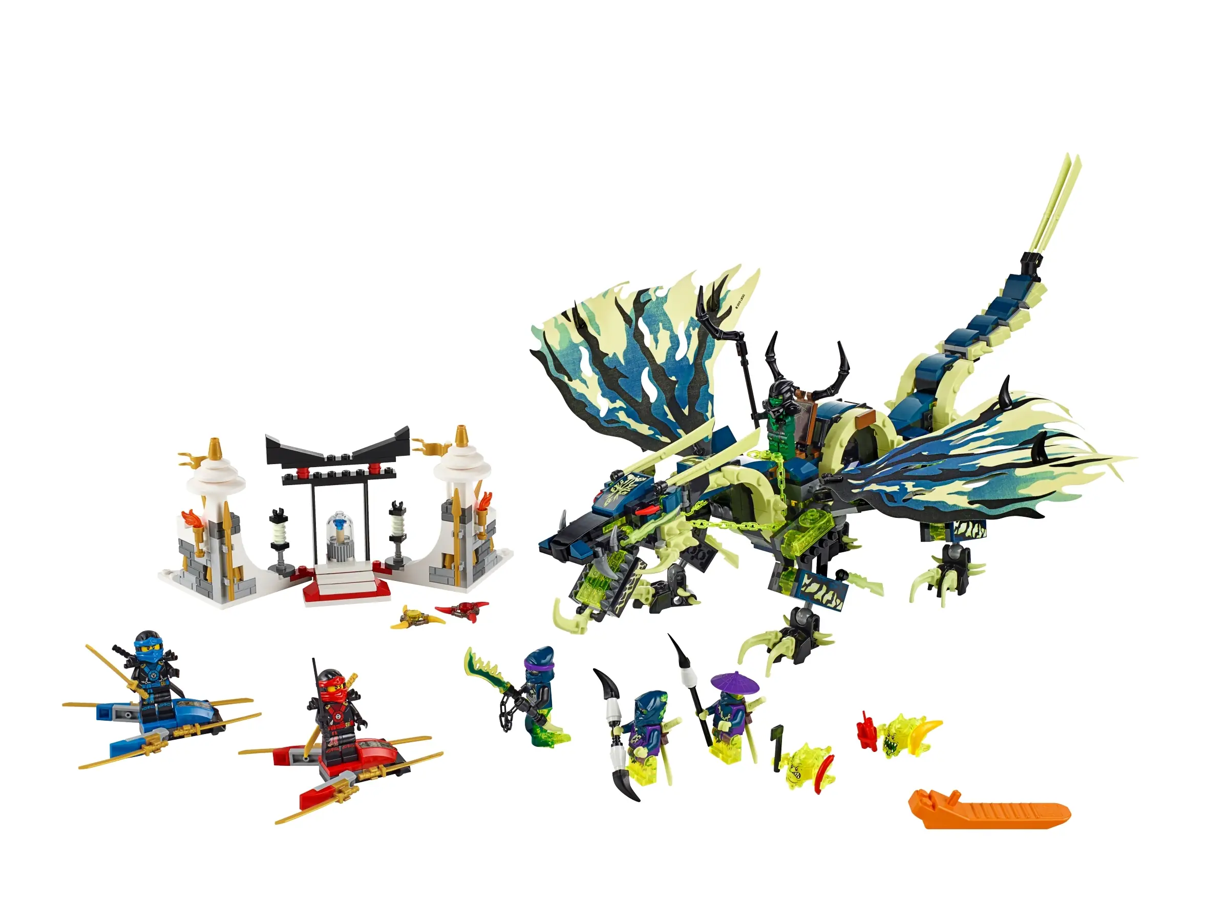 ベビーグッズも大集合 Set • Dragon Morro the of Attack NINJAGO LEGO 70736 SetDB • 知育玩具