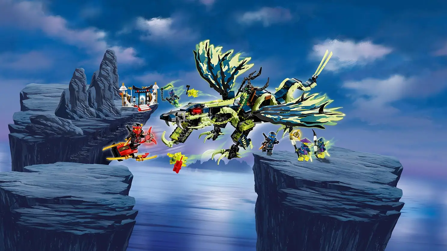 LEGO NINJAGO Attack of the Morro Dragon • Set 70736 • SetDB